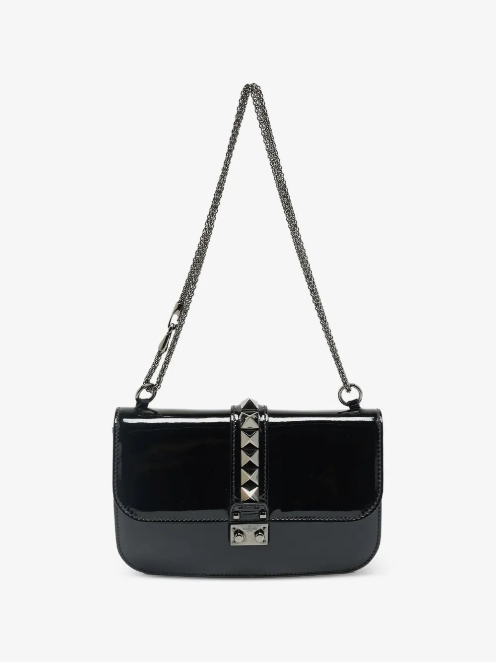 medium Rockstud Glam Lock shoulder bag