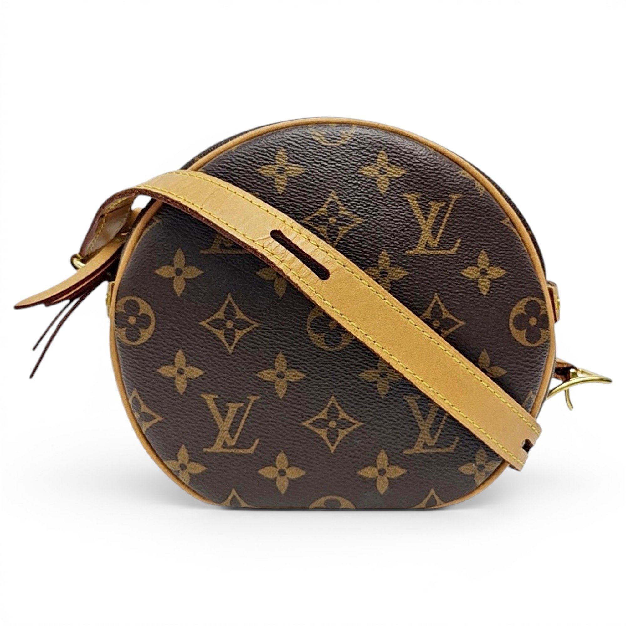 Micro boite chapeau leather handbag