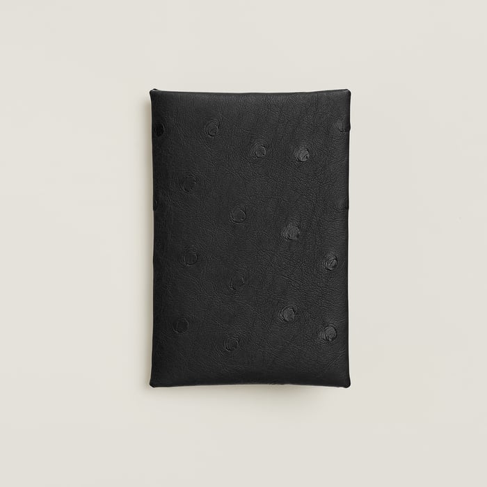 Noir Calvi Card Holder