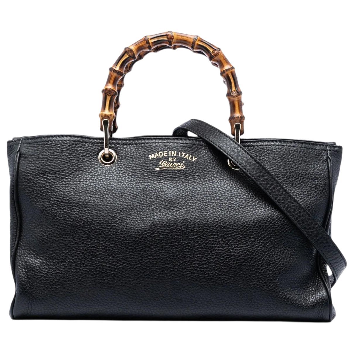 Bamboo leather satchel