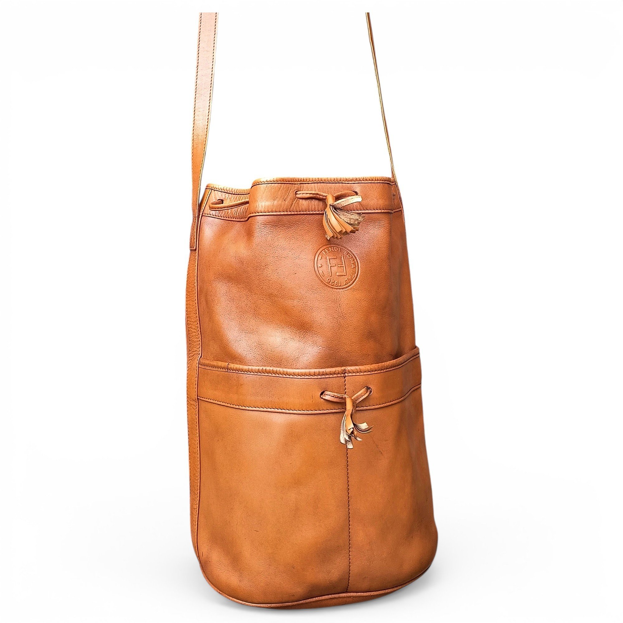 Leather handbag