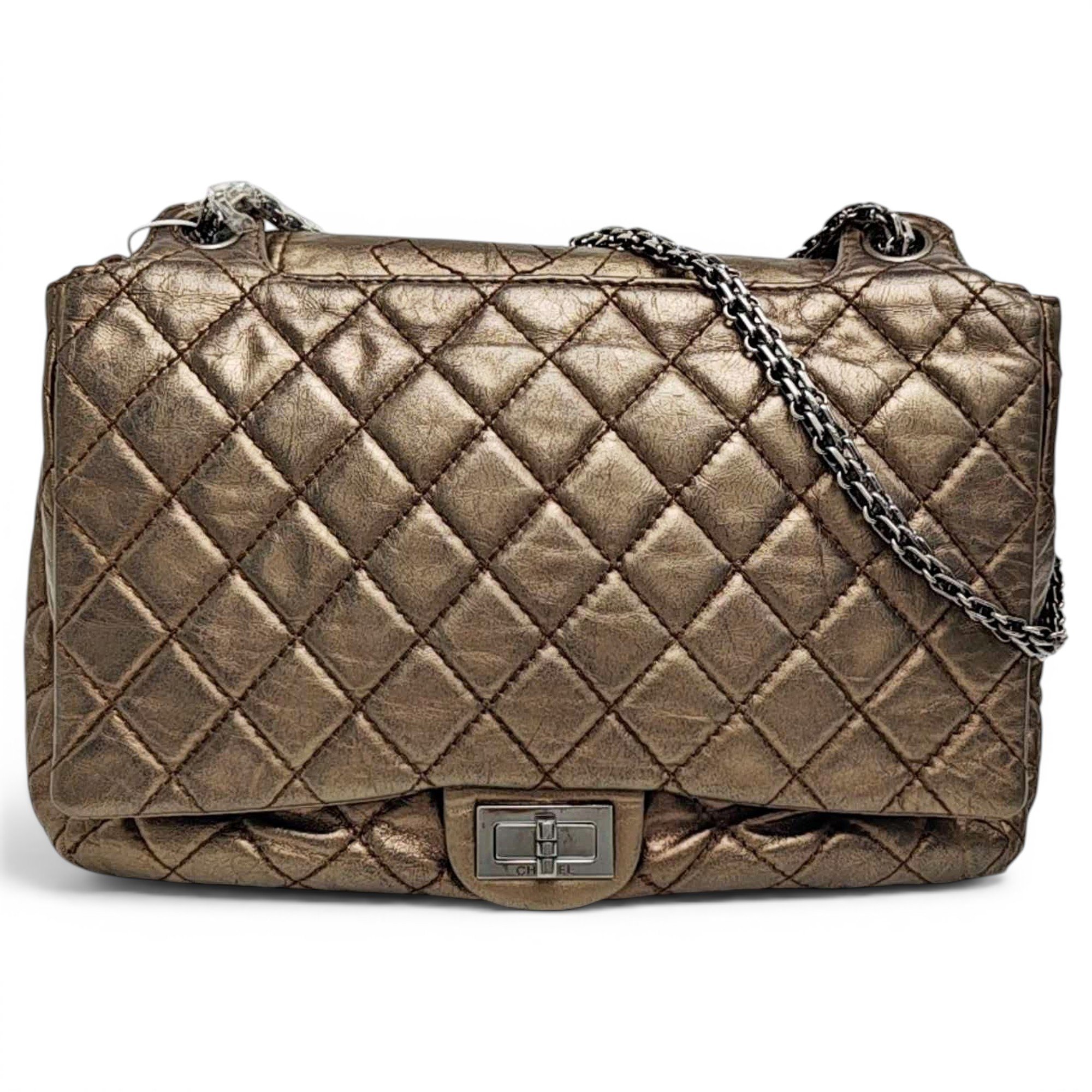 2.55 leather handbag