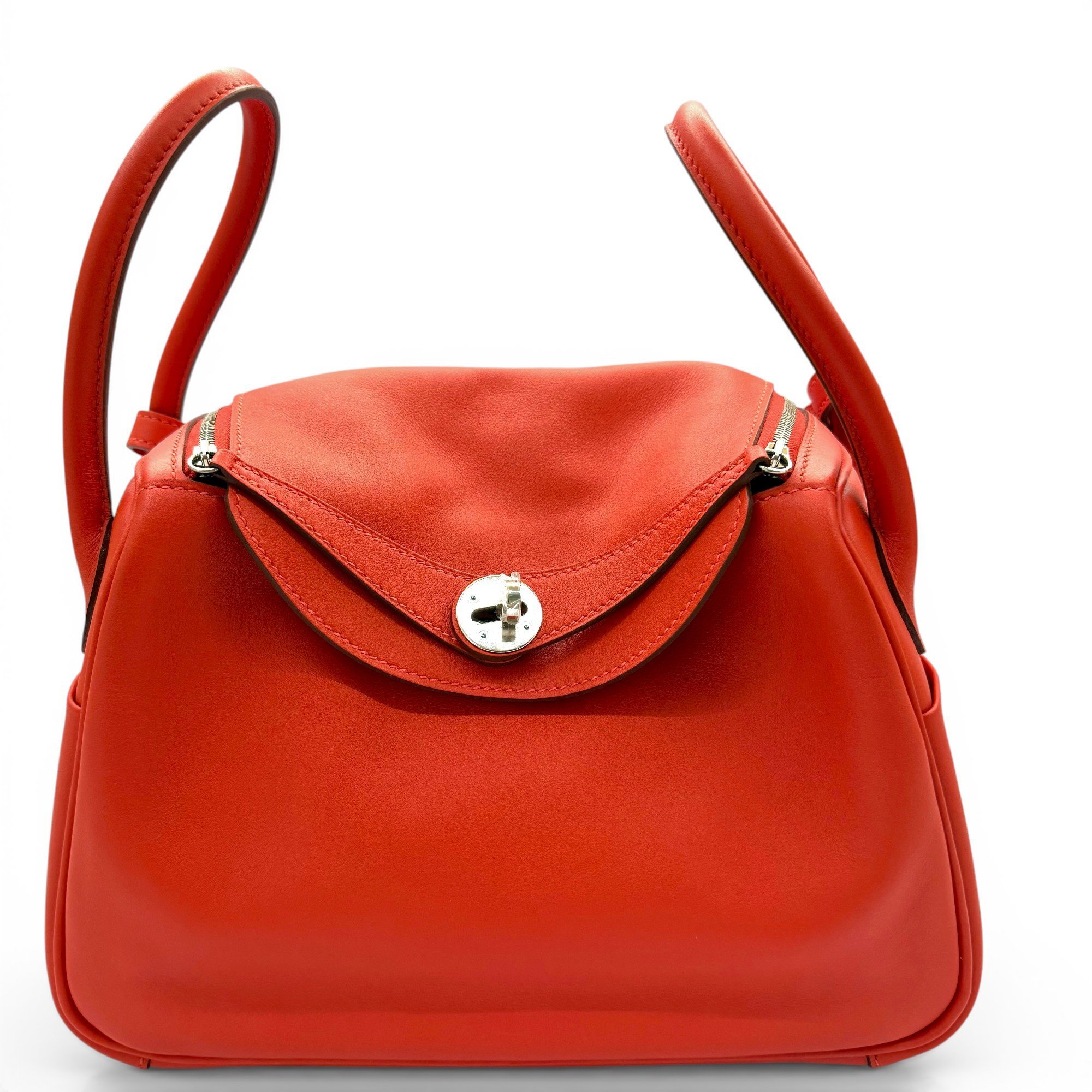 Hermes Lindy Handbag Swift Leather