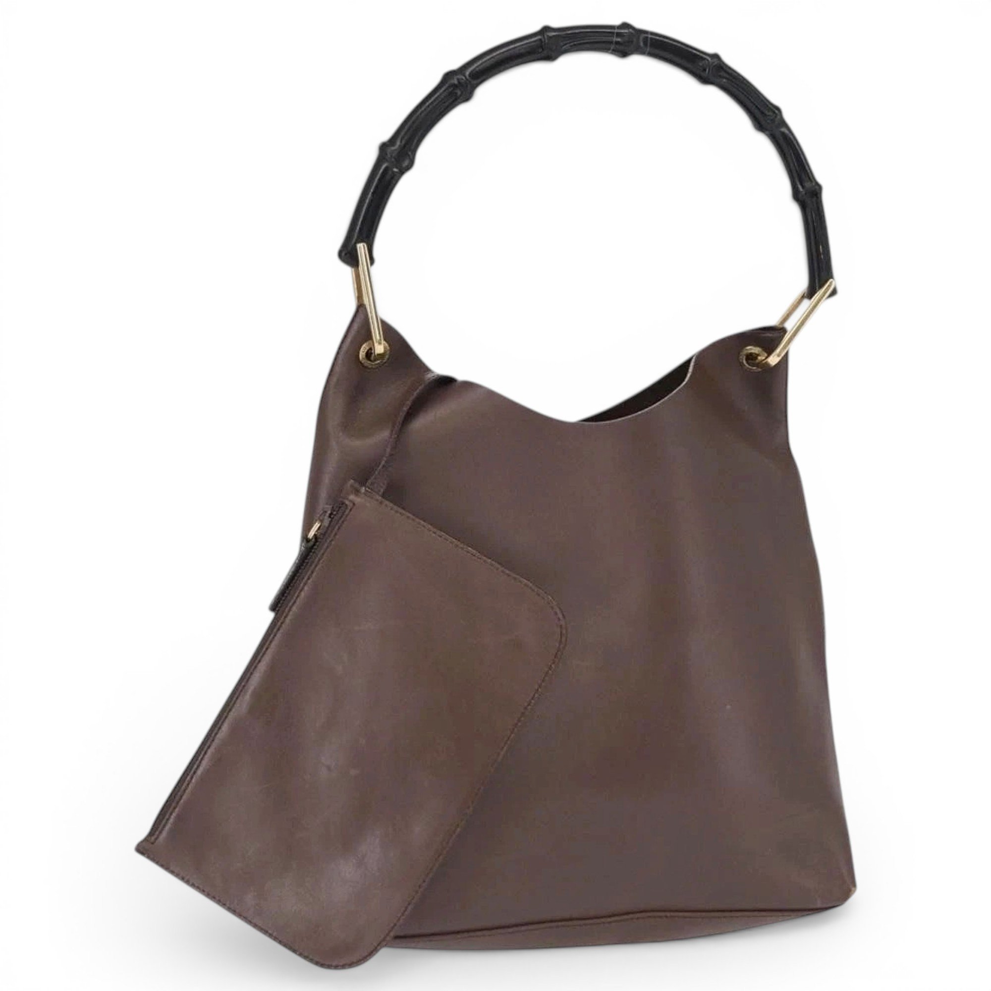 Leather handbag