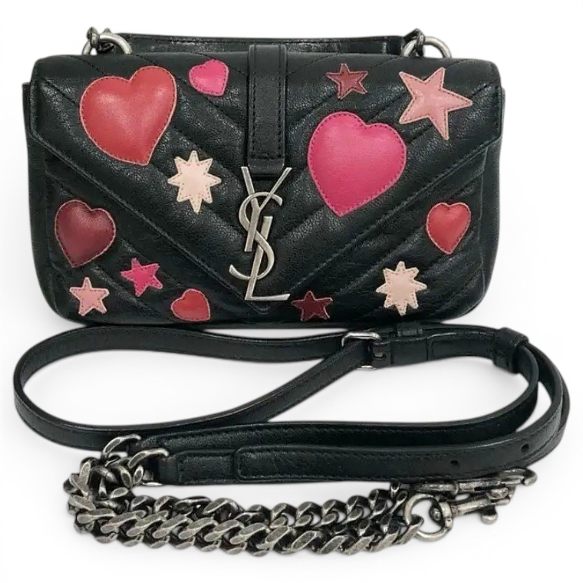 Collége monogramme leather handbag