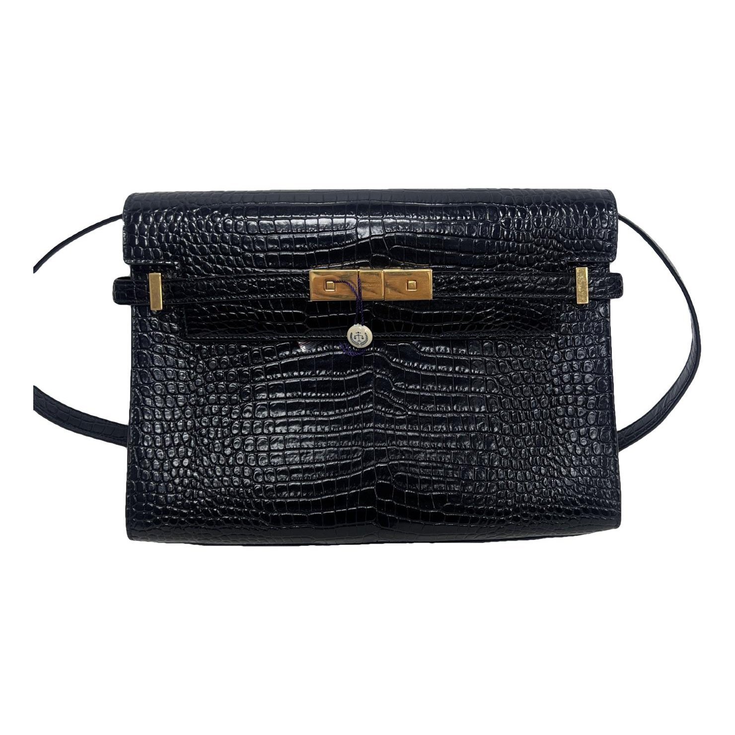 Manhattan pony-style calfskin handbag