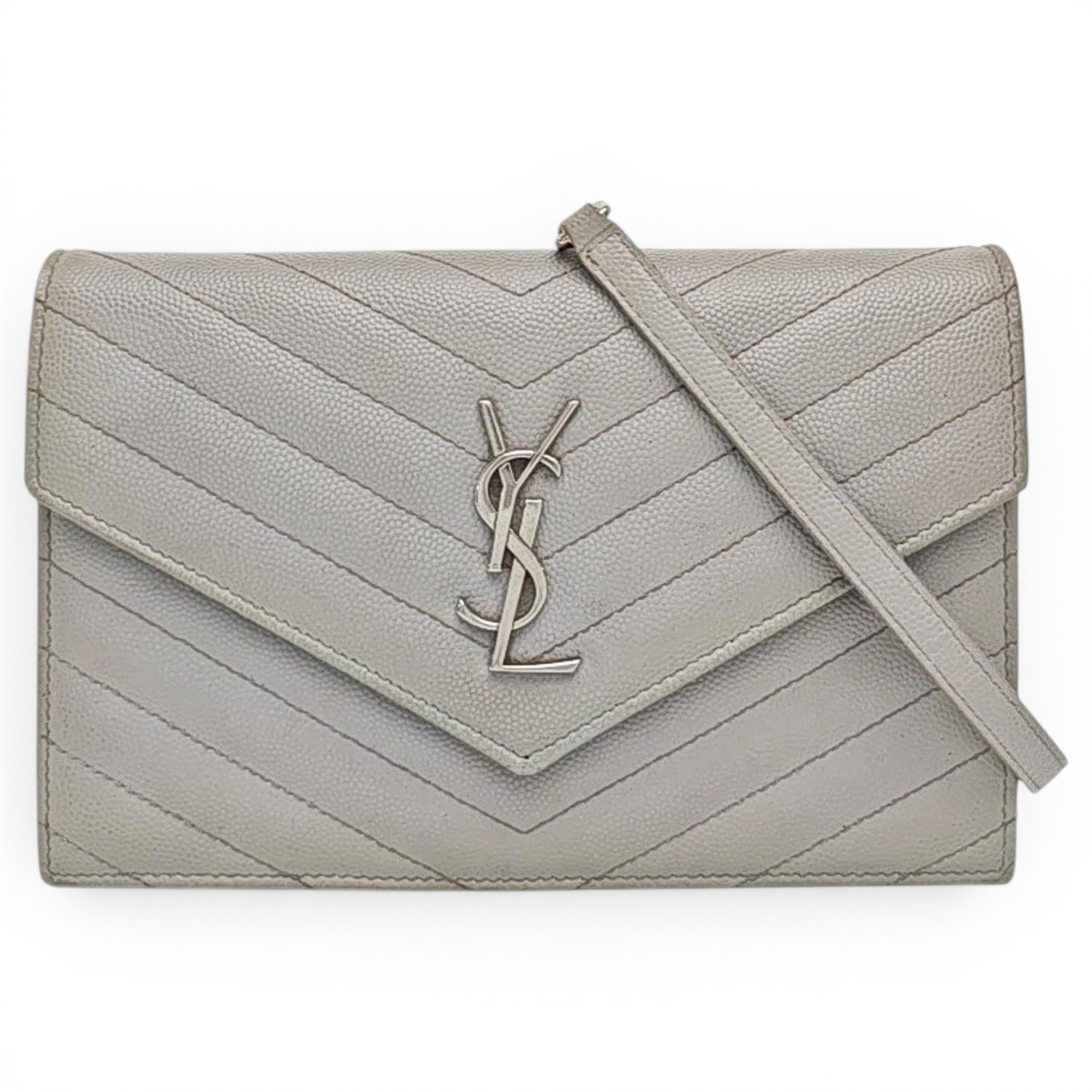 Baby monogramme leather handbag