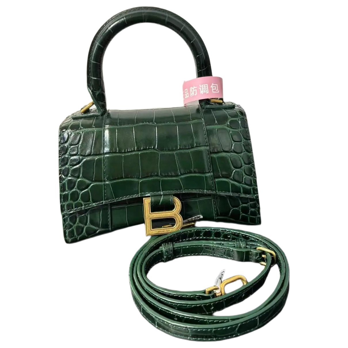 Balenciaga Hourglass leather crossbody bag