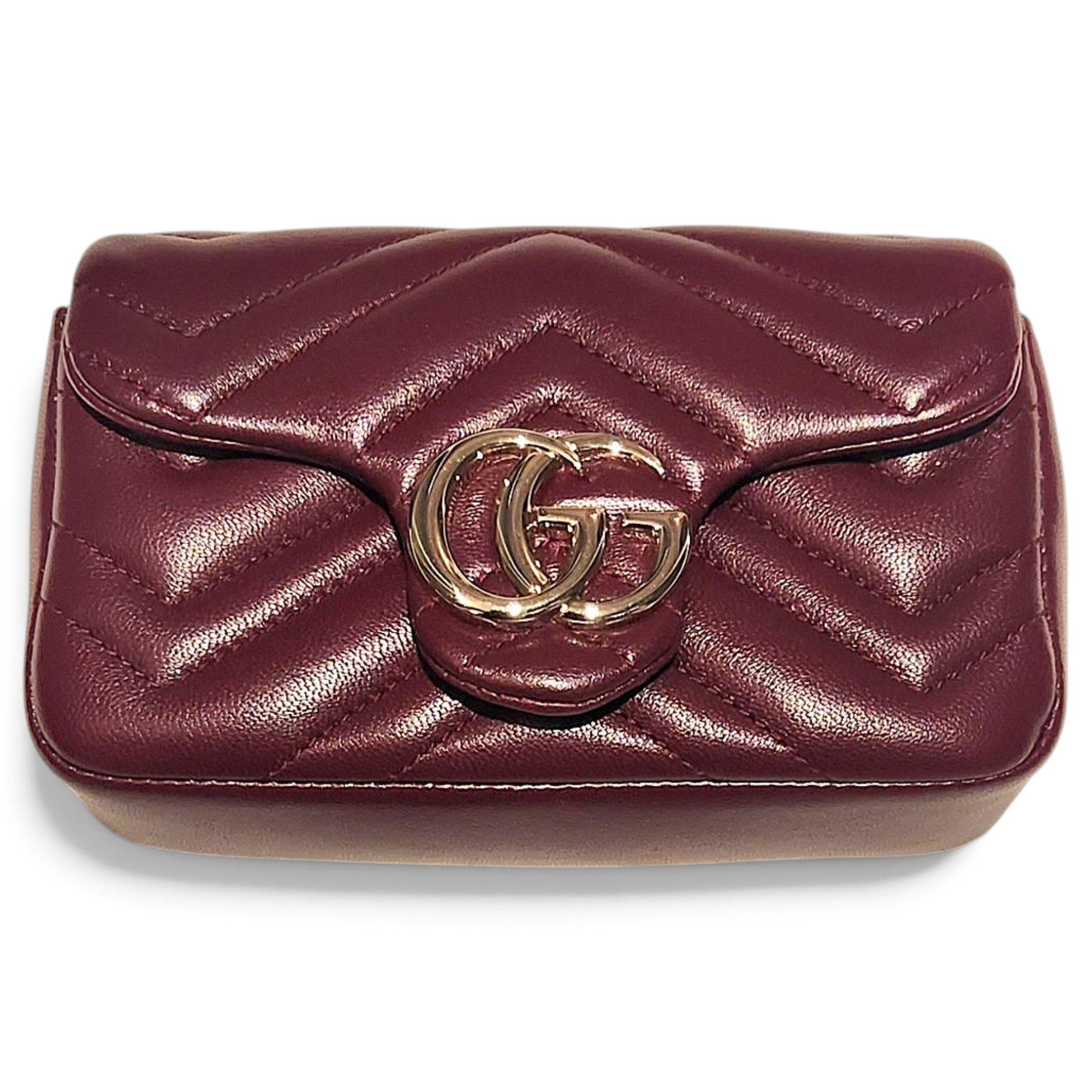 GG Marmont Flap leather mini bag