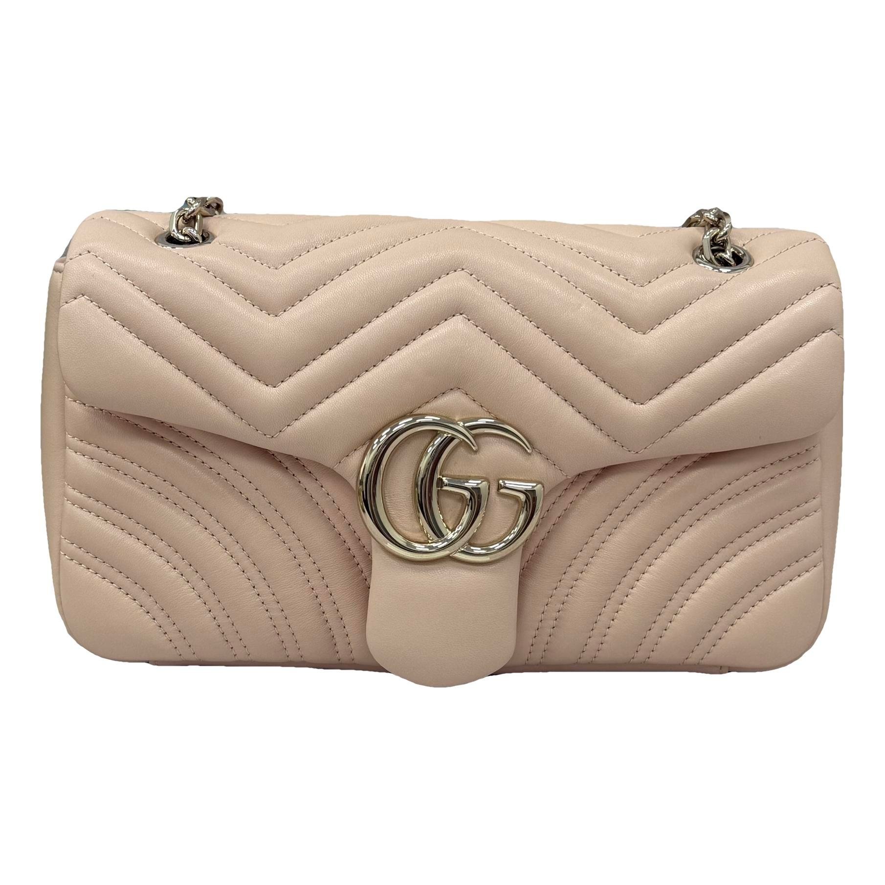 GG Marmont Flap leather handbag