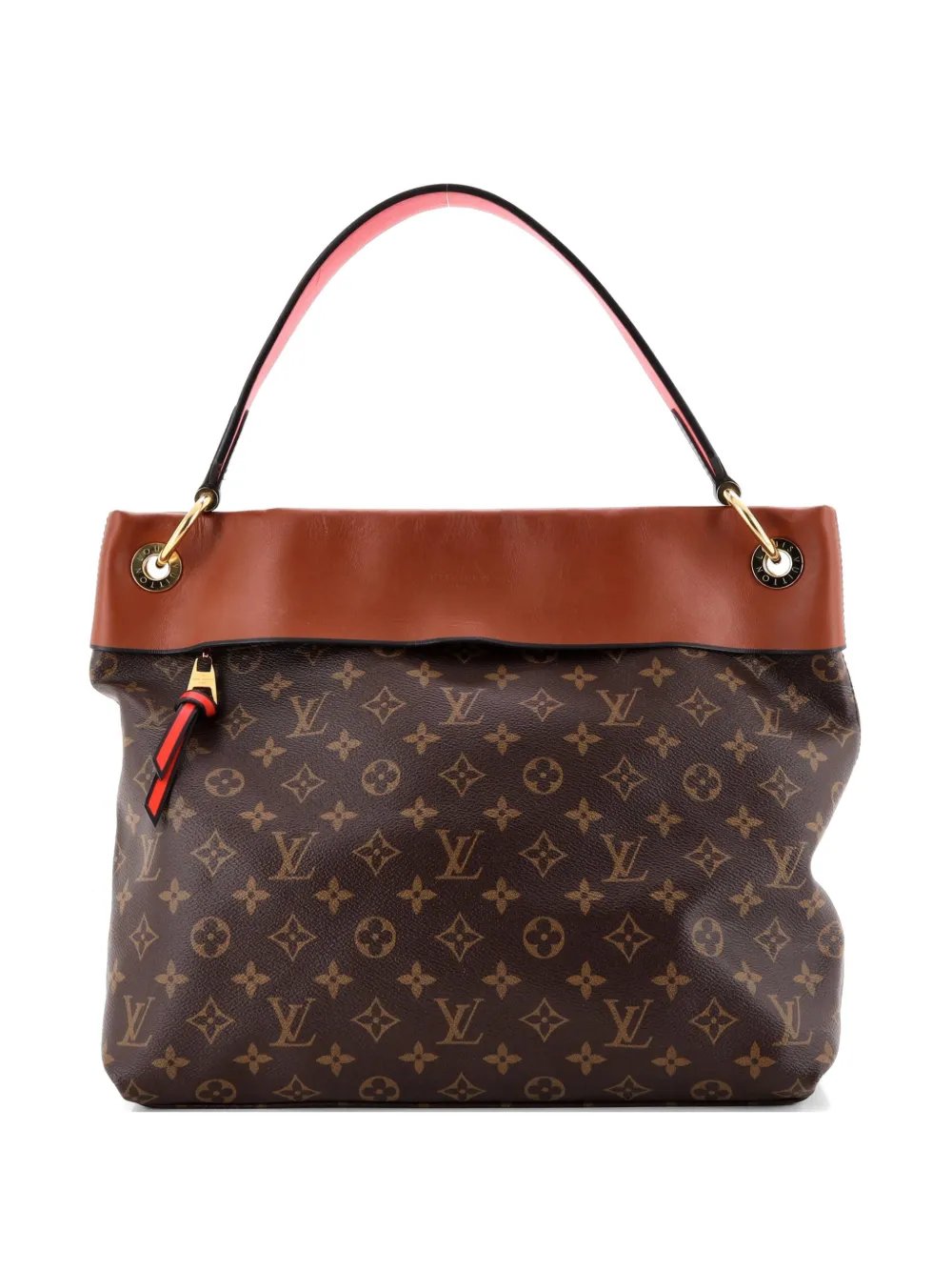 Tuileries Monogram Canvas with Leather hobo bag