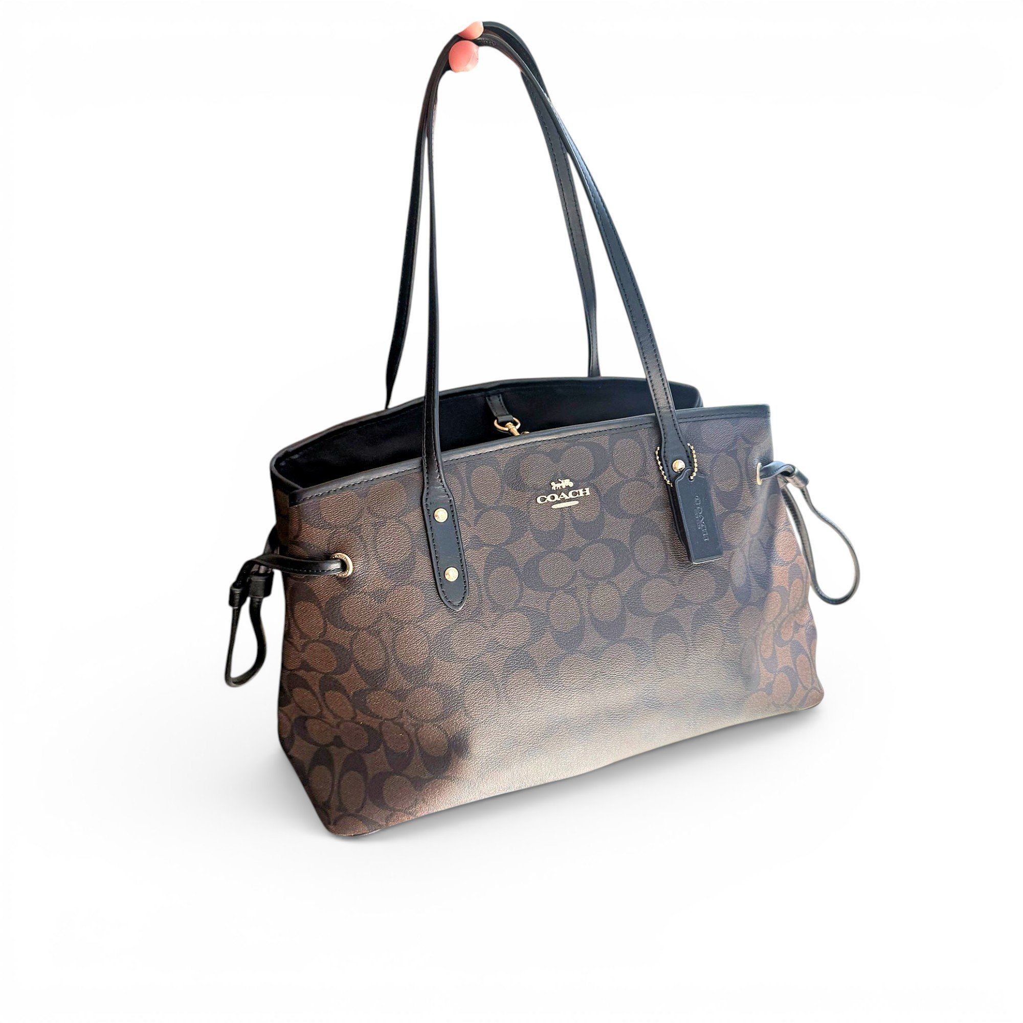 Hamilton Hobo leather handbag