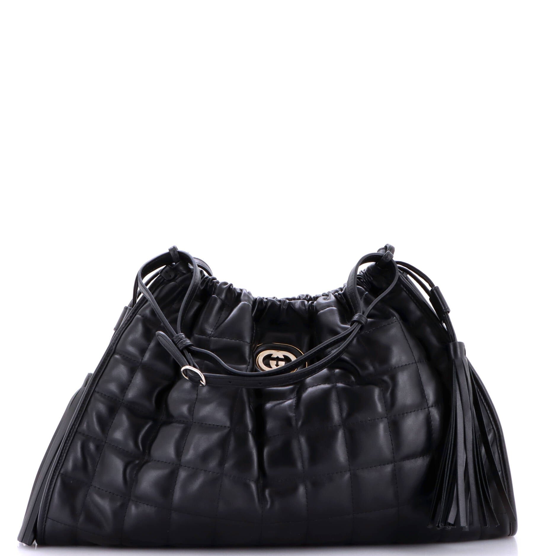Deco Tote Matelasse Leather Medium