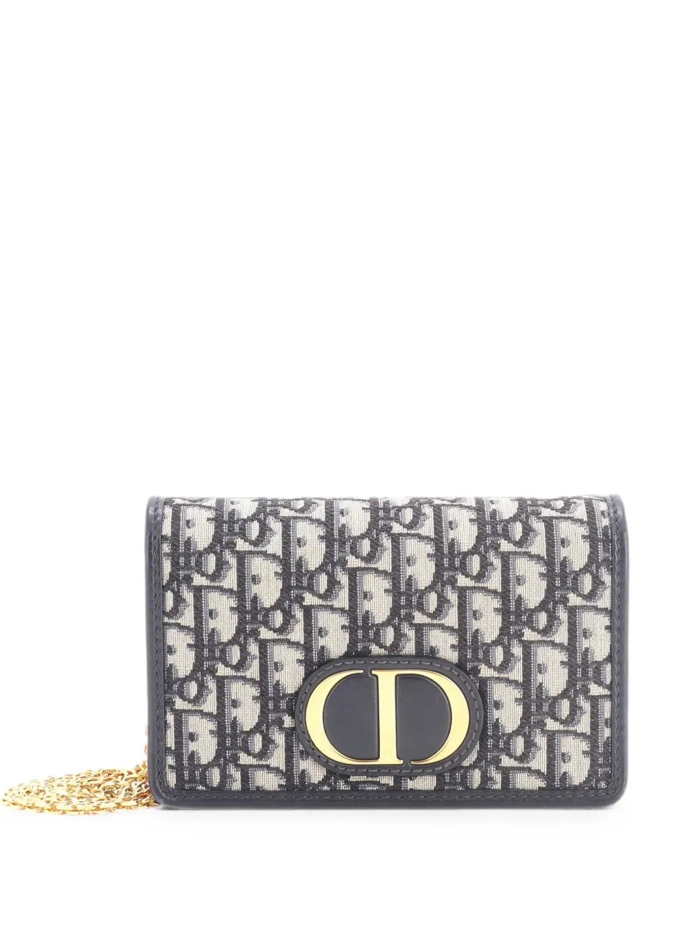 30 Montaigne 2-in-1 Pouch Oblique Canvas crossbody bag