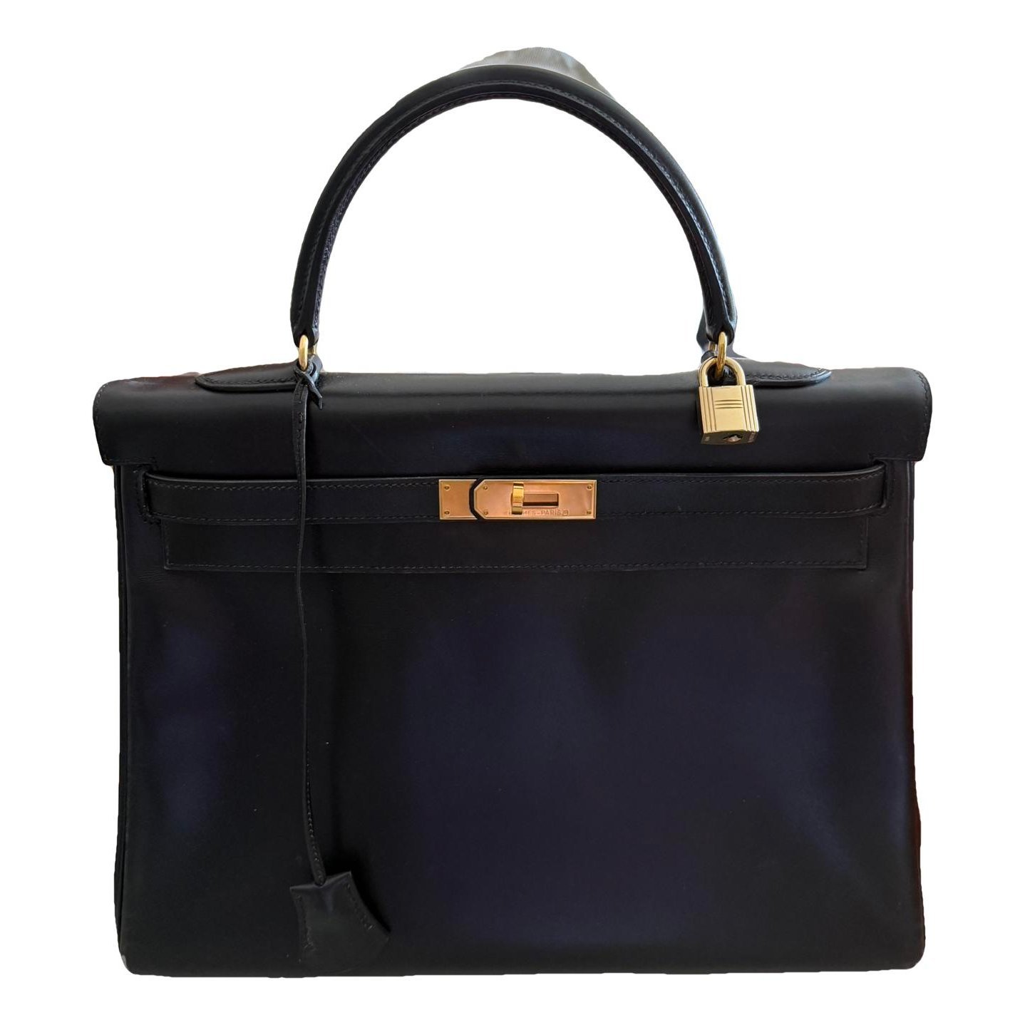 Kelly 32 leather handbag