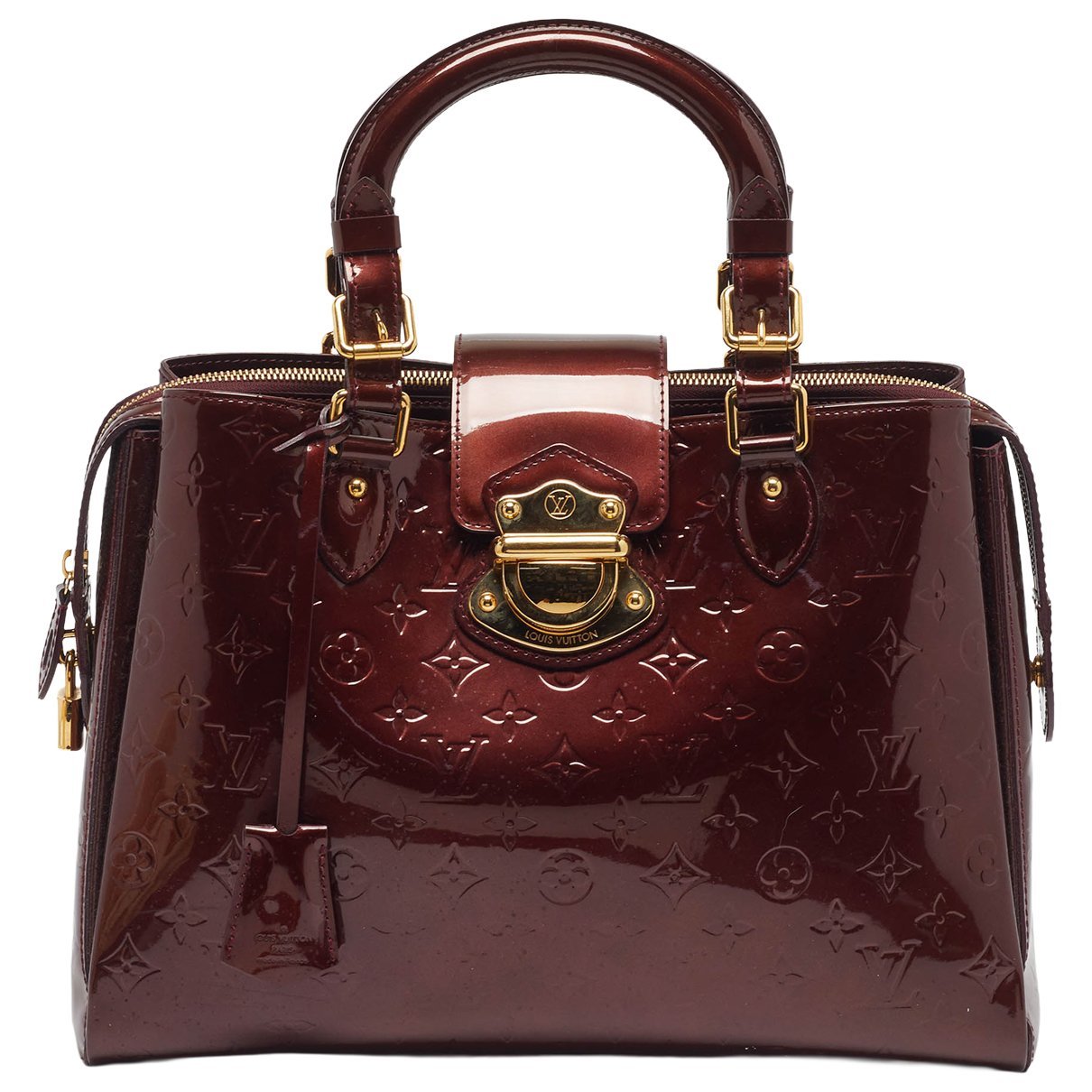 Melrose patent leather tote