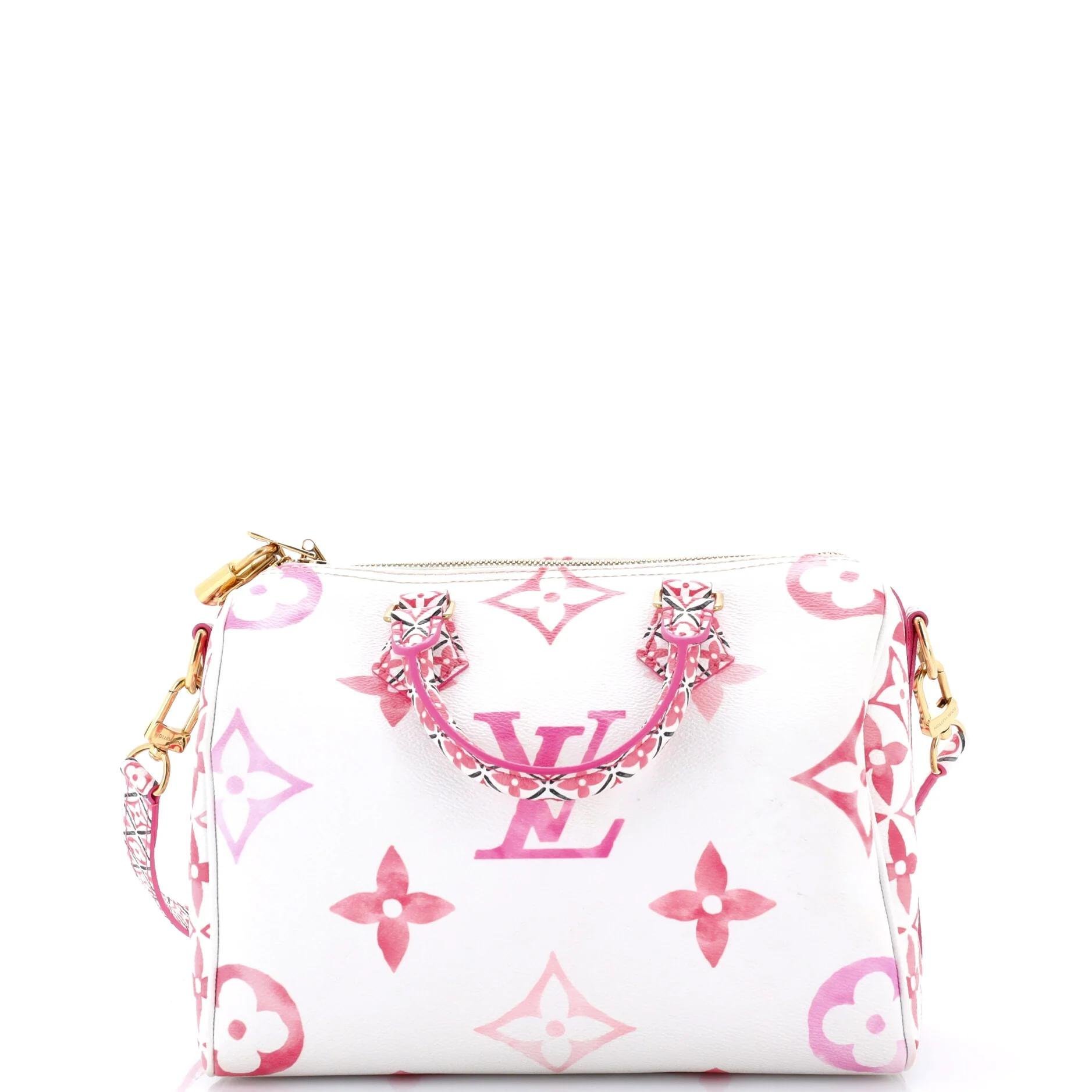 Speedy Bandoulière cloth crossbody bag