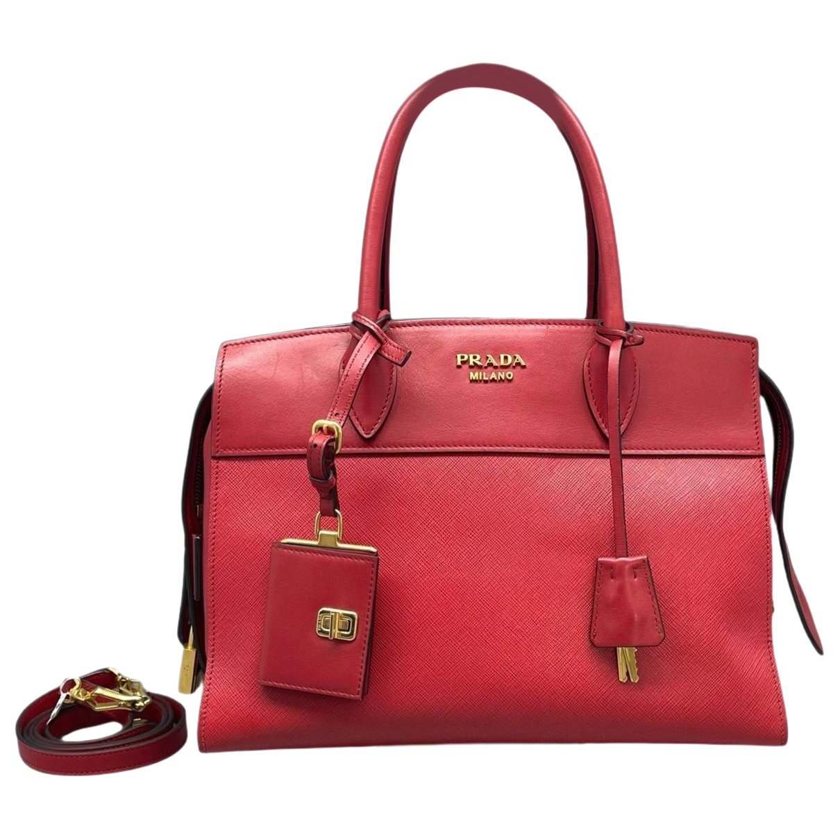 Galleria leather handbag