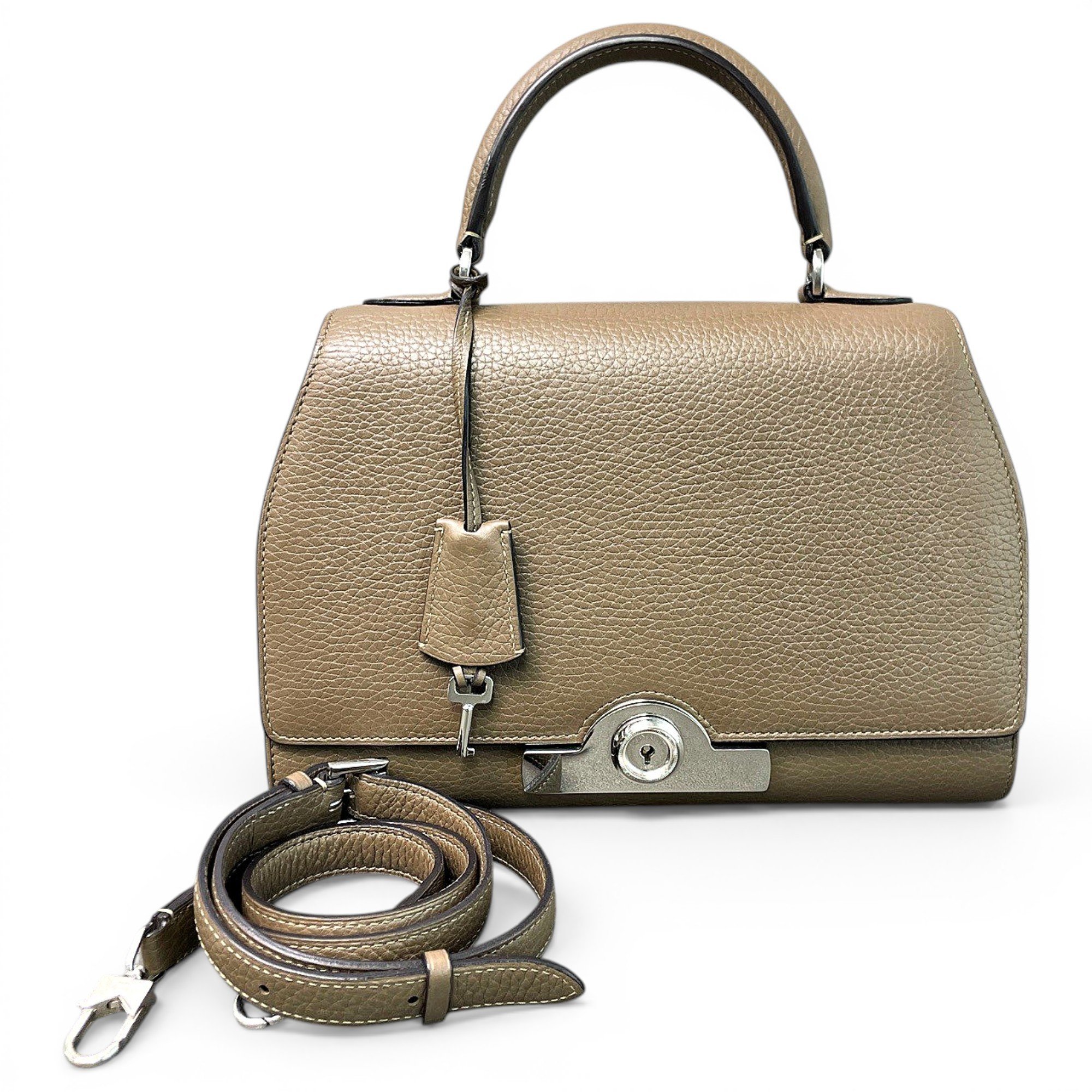 Leather handbag