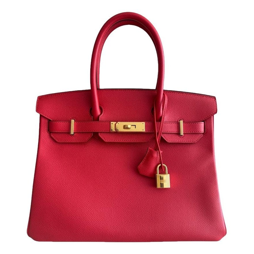 Birkin 30 leather satchel