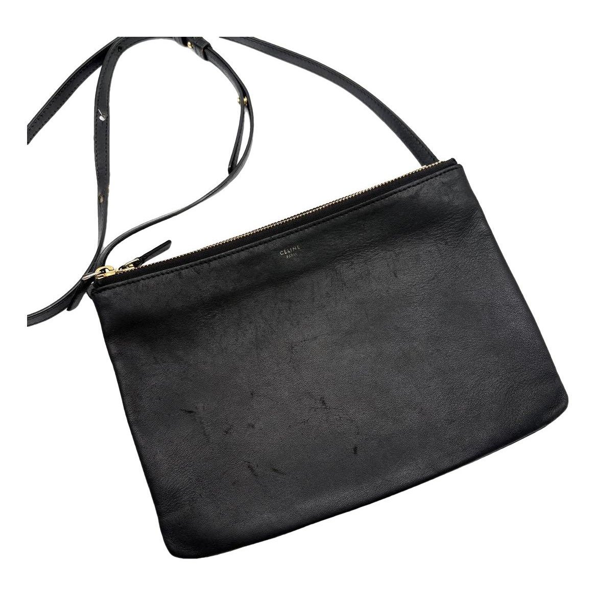 Leather crossbody bag