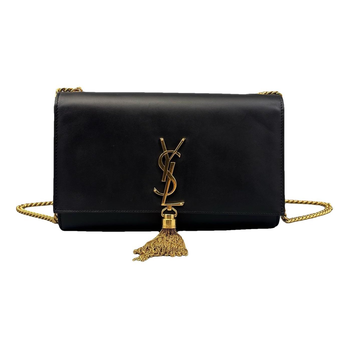 Pompom Kate leather crossbody bag