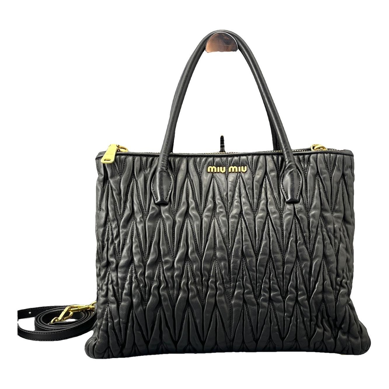 Leather handbag