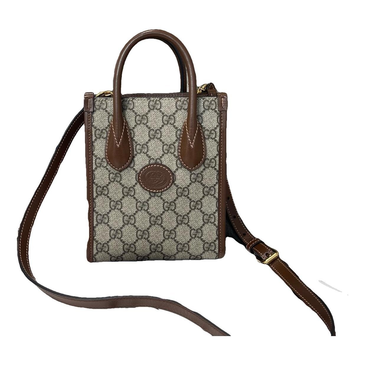 Leather tote