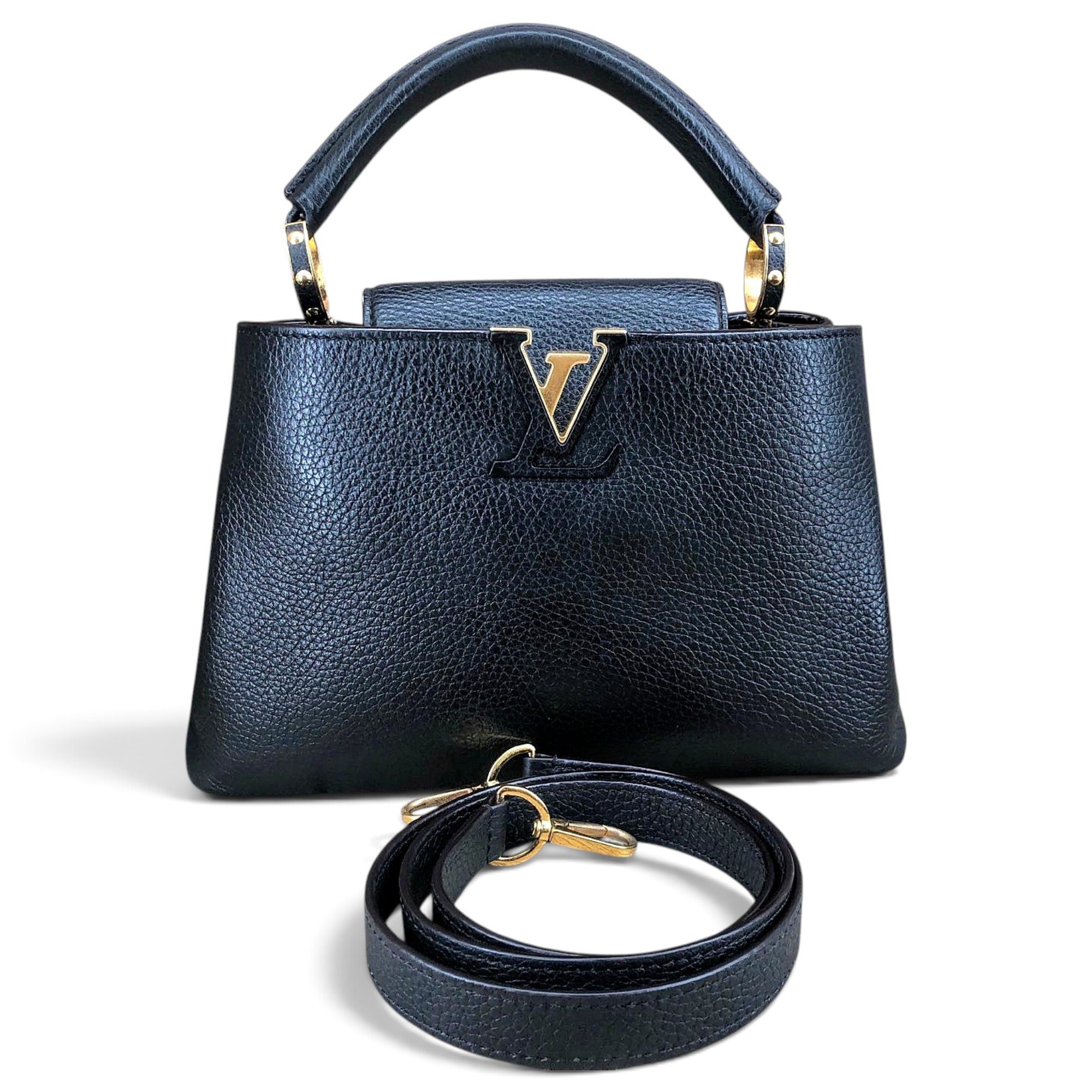 Capucines leather handbag