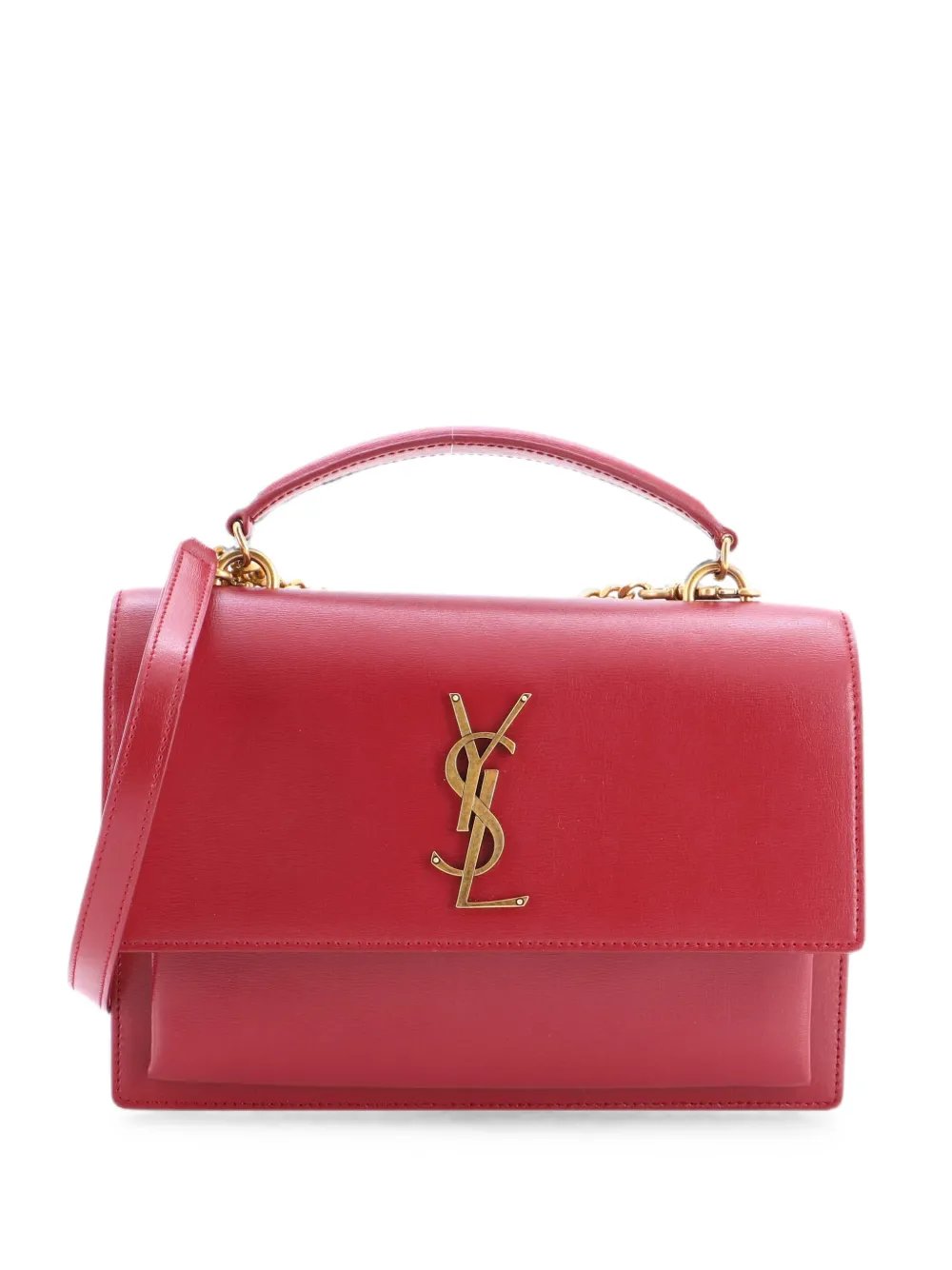 Sunset Top Handle Leather Medium shoulder bag