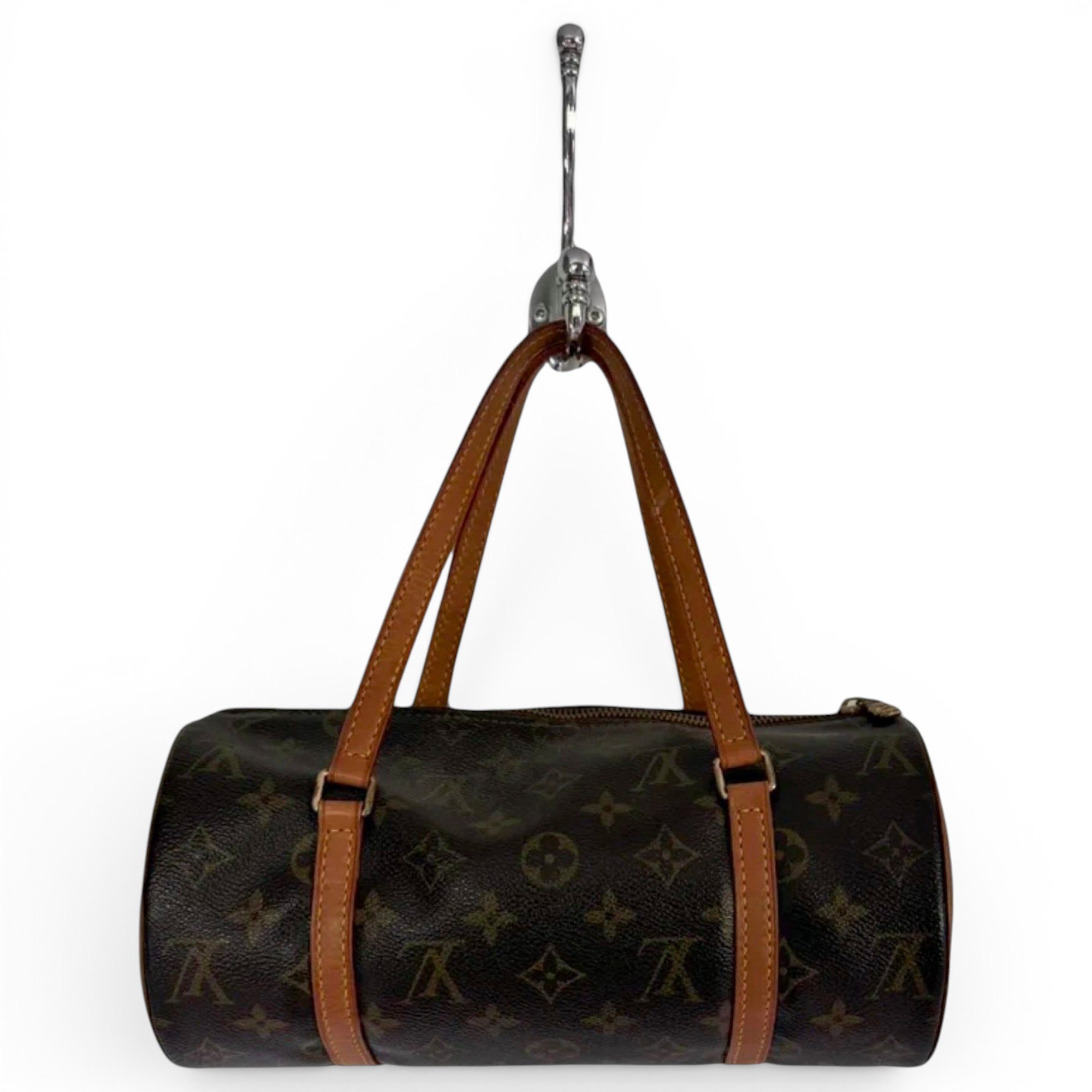 Papillon leather handbag
