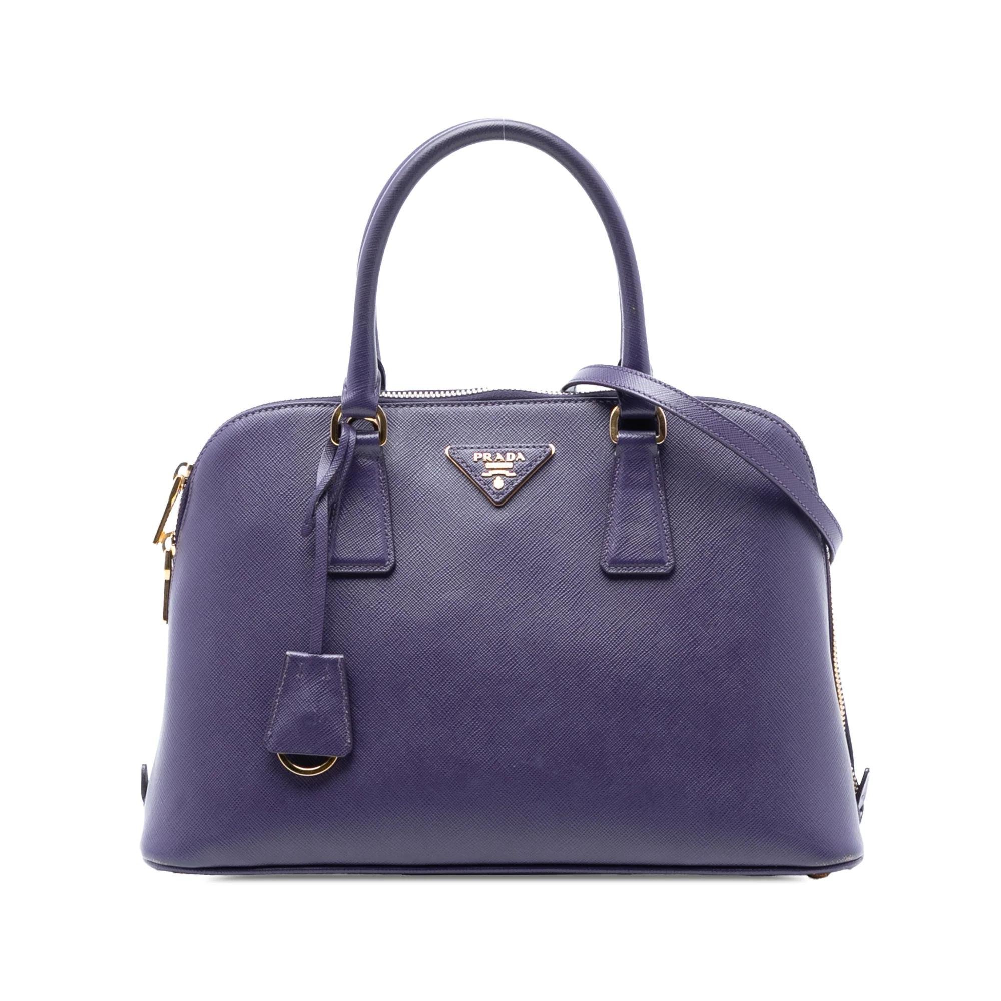 Promenade leather satchel