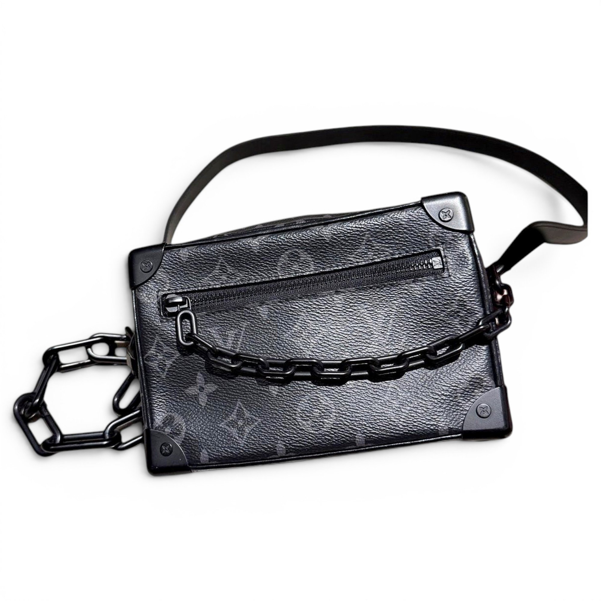 City Trunk leather handbag