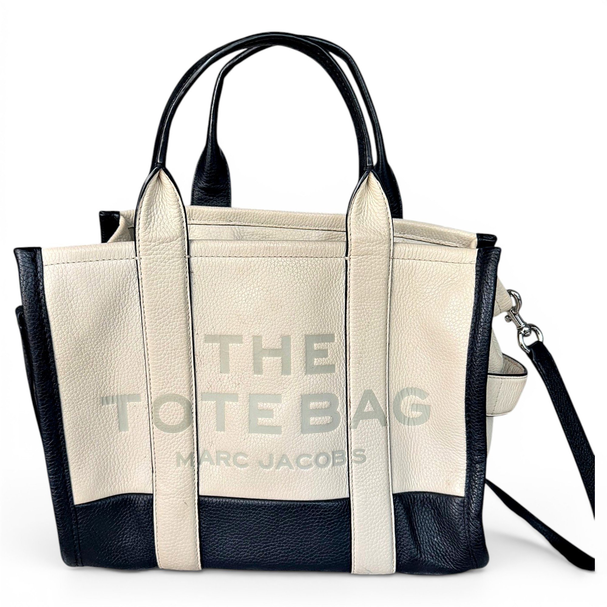 The Tag Tote leather tote