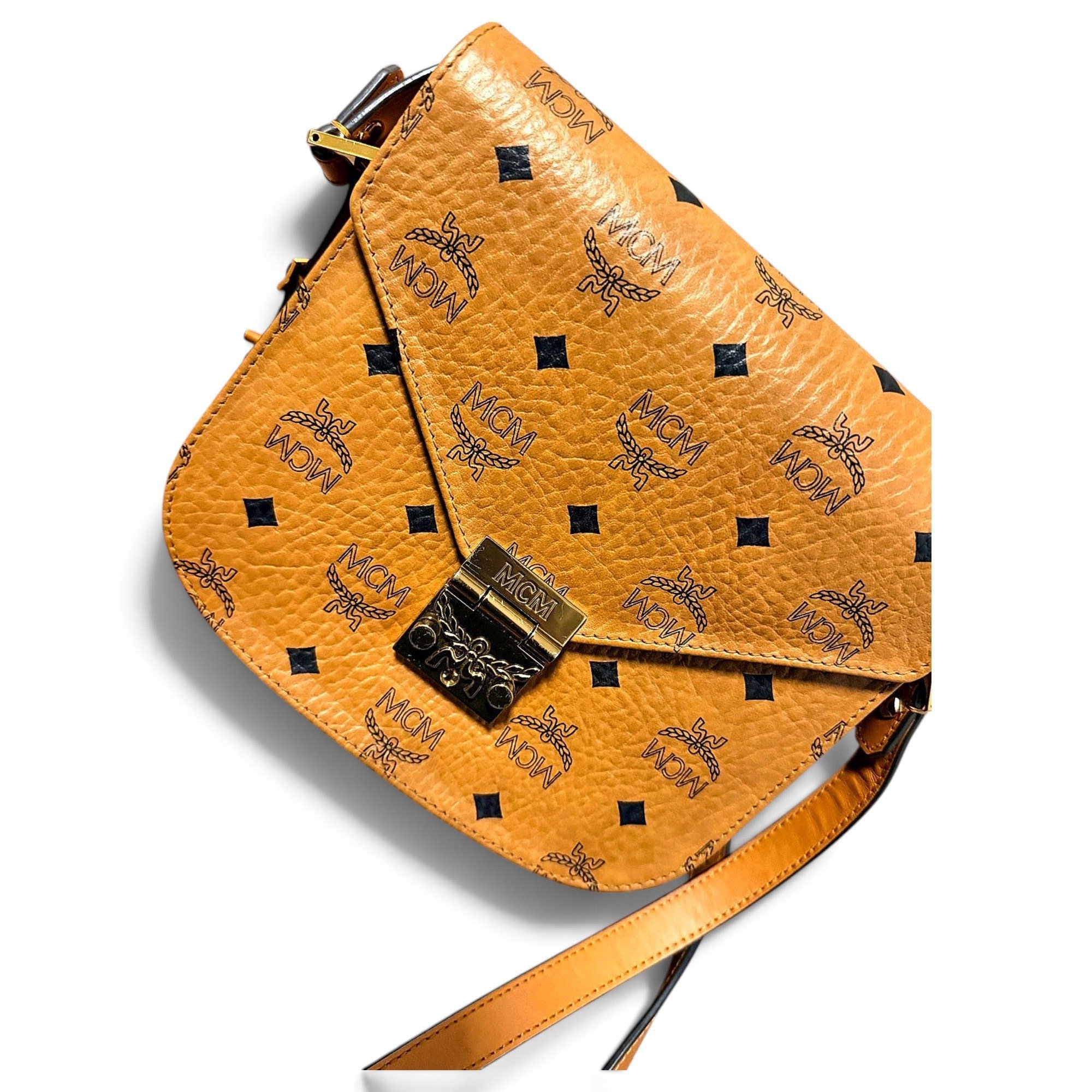 Leather crossbody bag