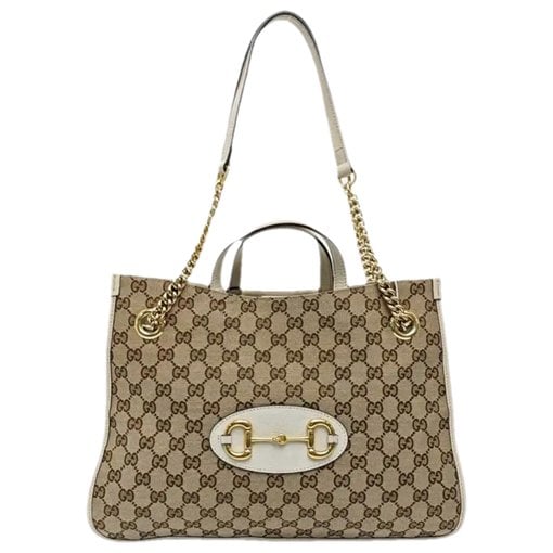 Gucci Handle Horsebit 1955 cloth handbag