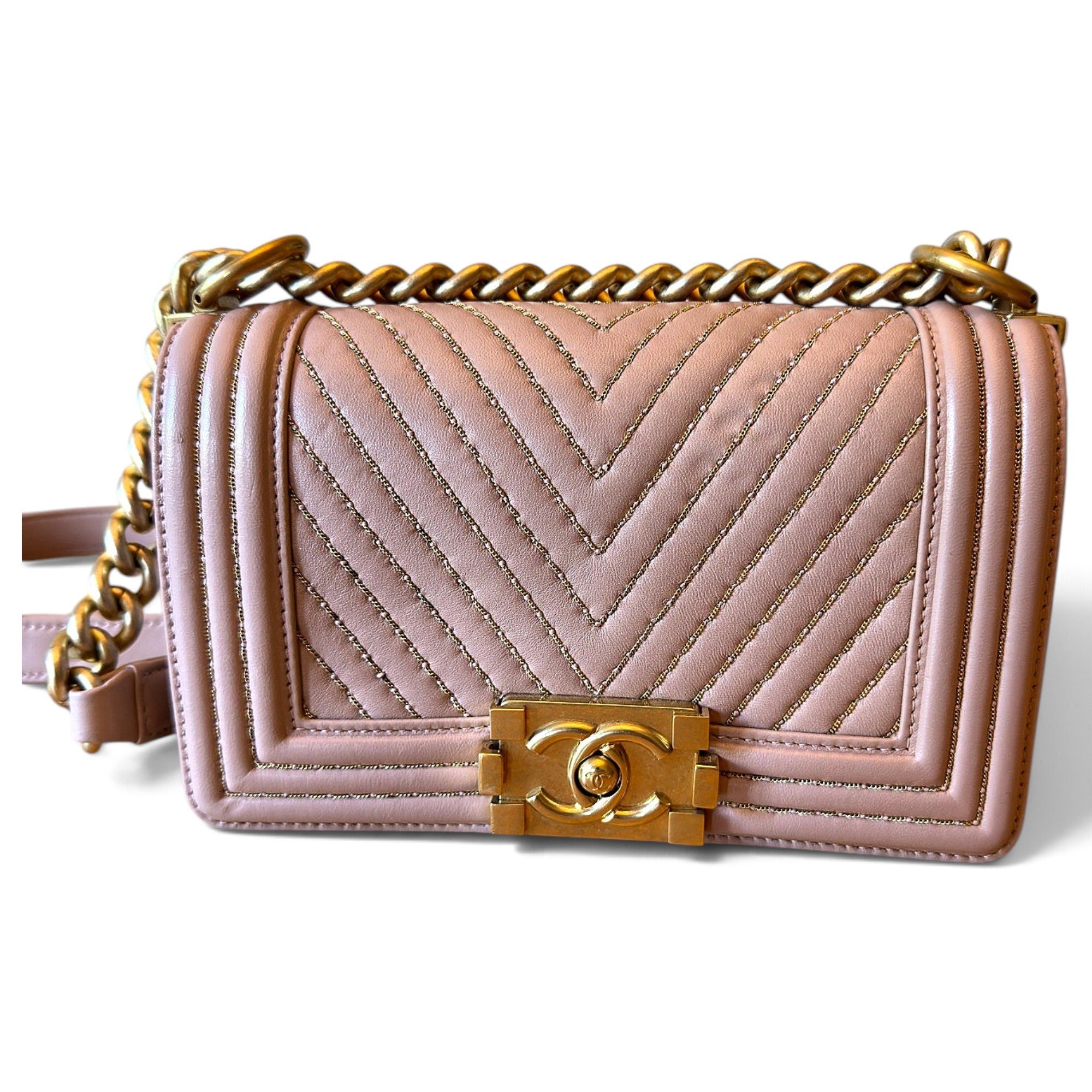 Boy leather handbag