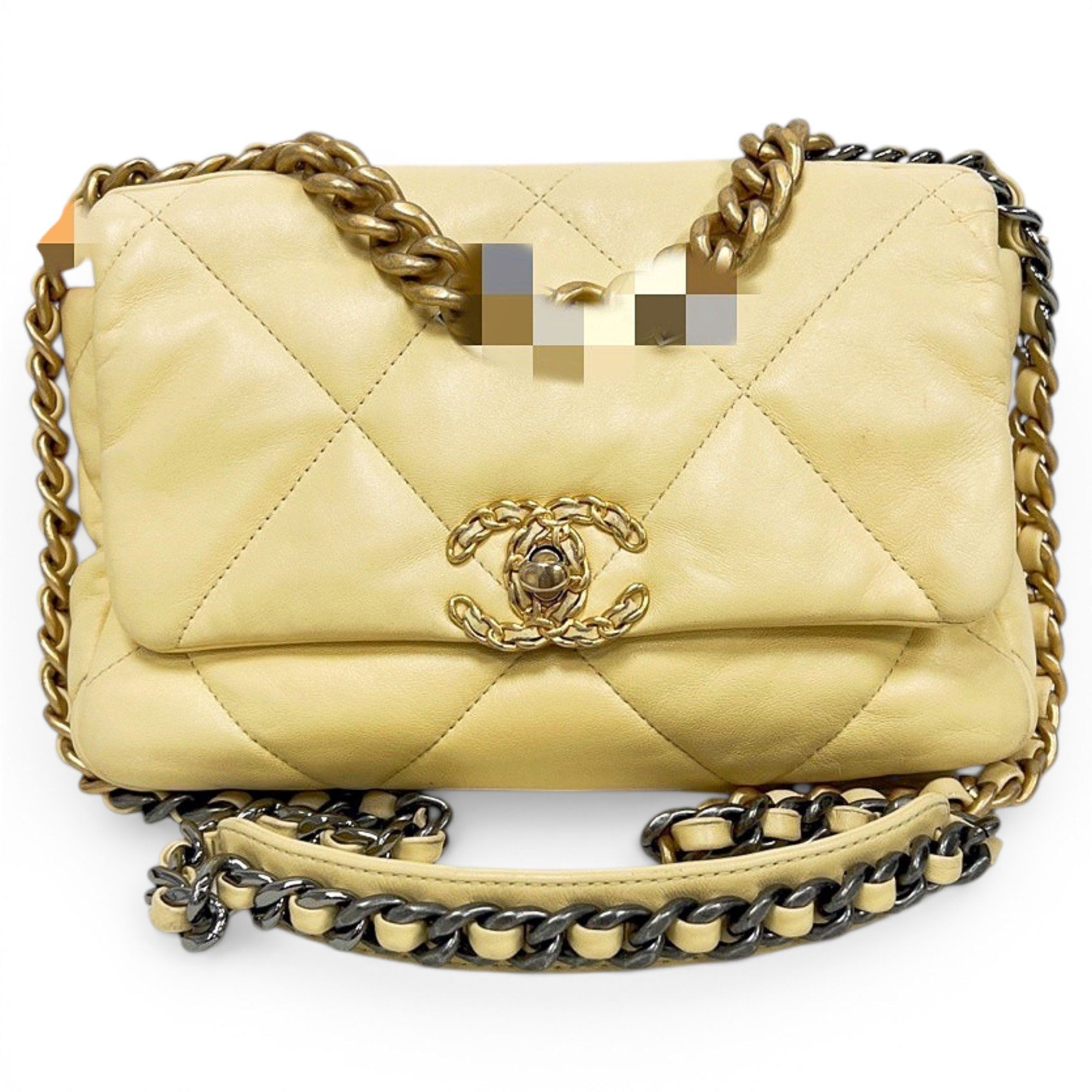 Chanel 19 leather handbag
