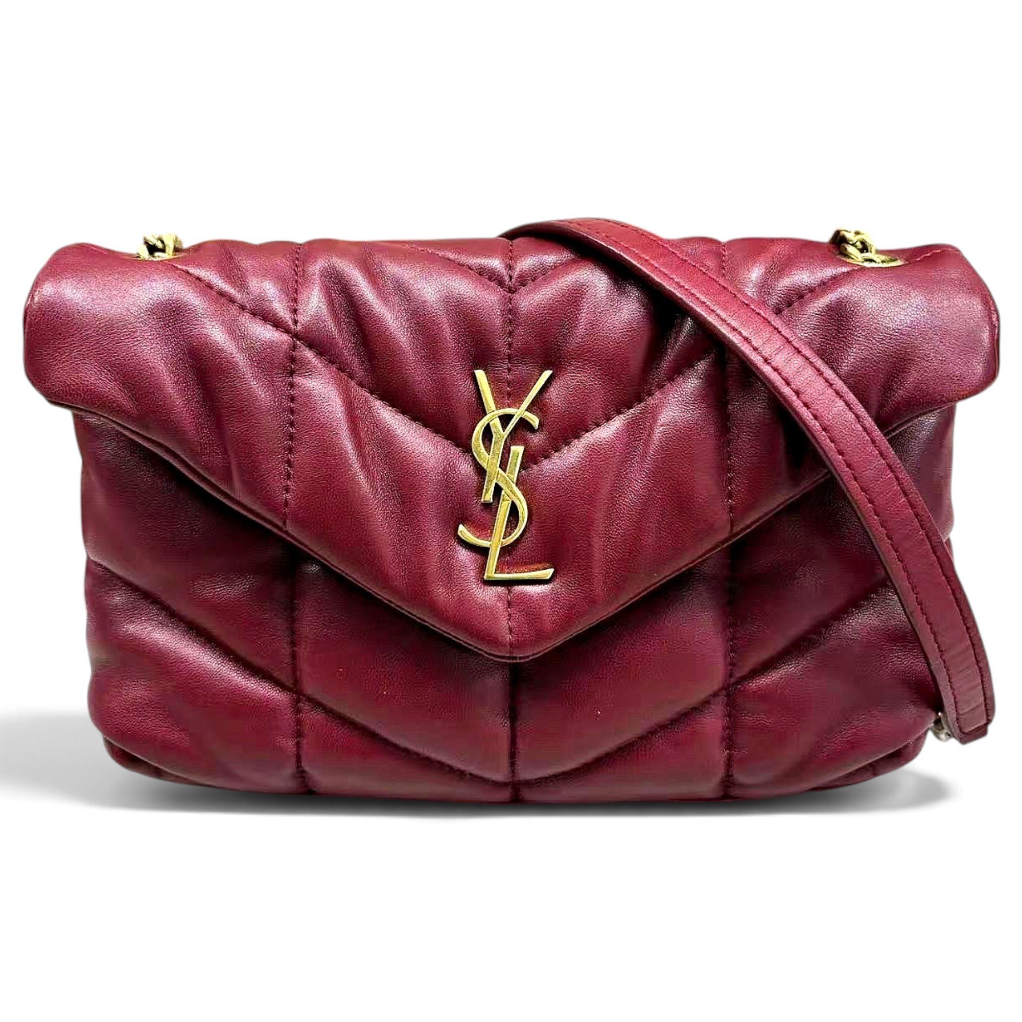 Loulou leather crossbody bag