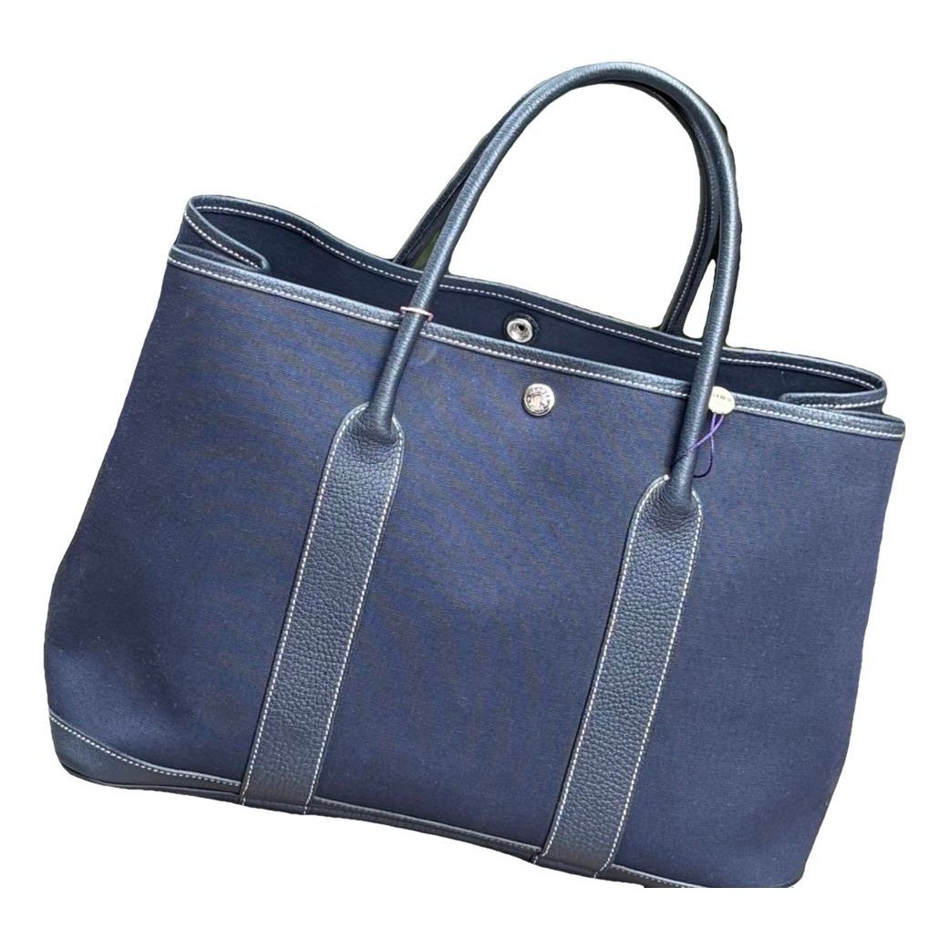 Garden Party leather handbag