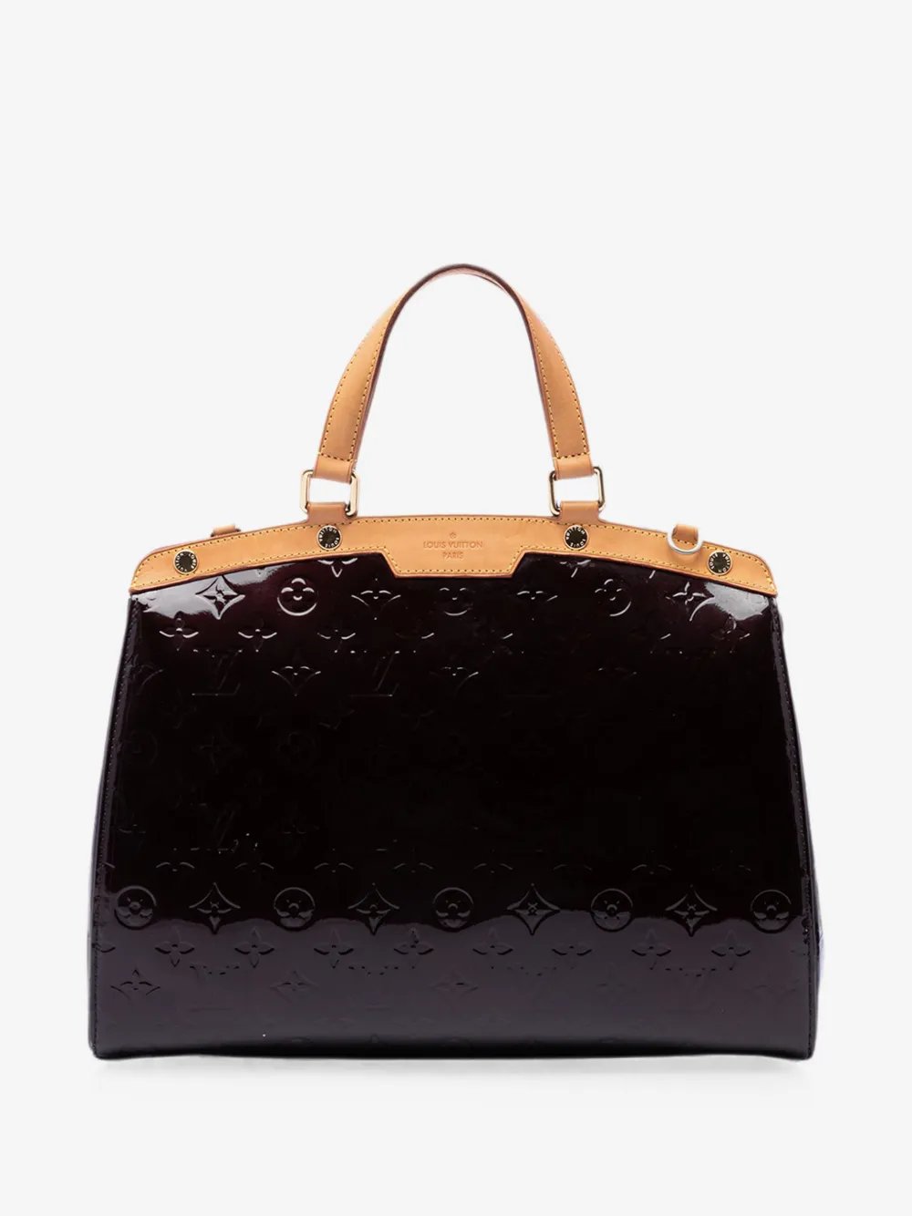 2014 Monogram Vernis Brea GM satchel