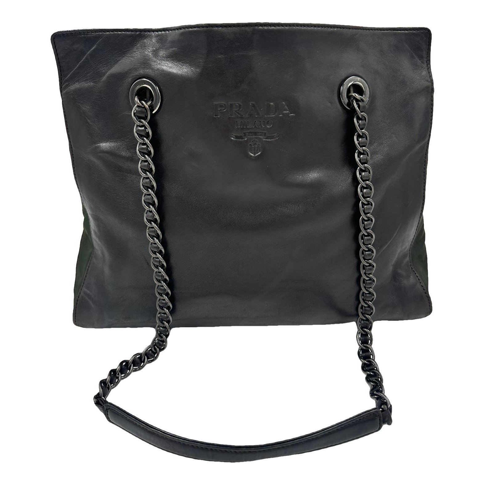 Leather handbag