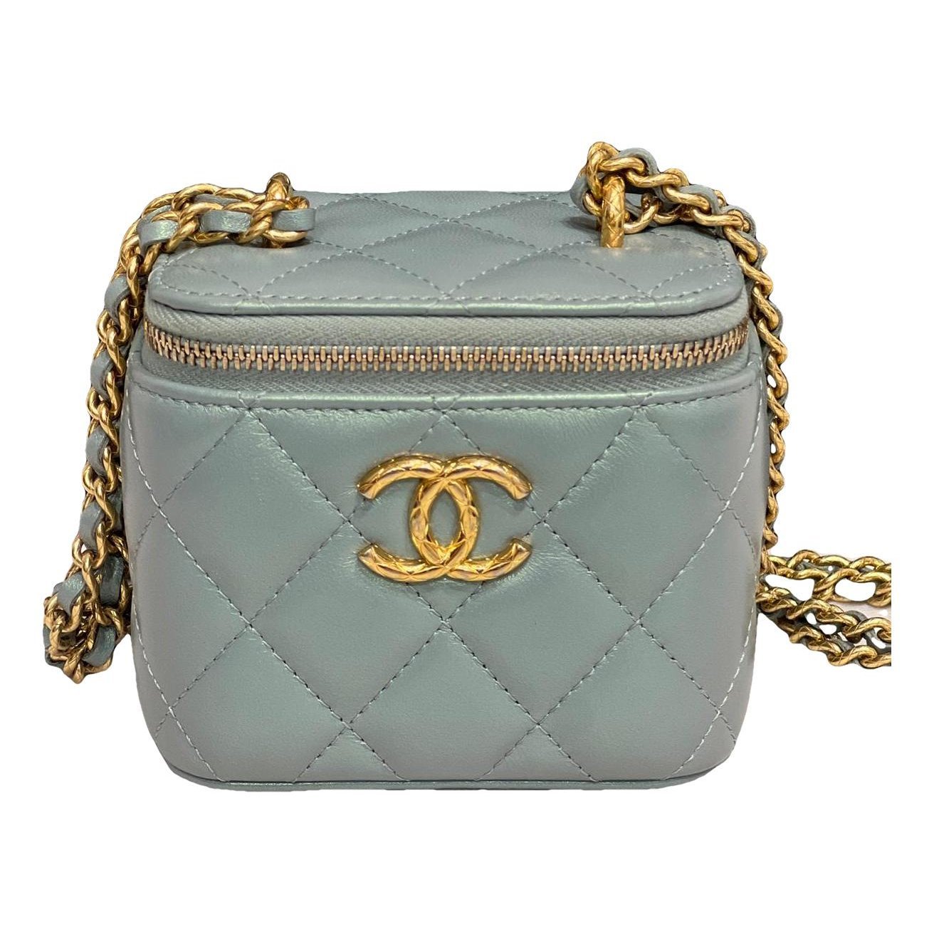 Trendy CC Vanity leather bag