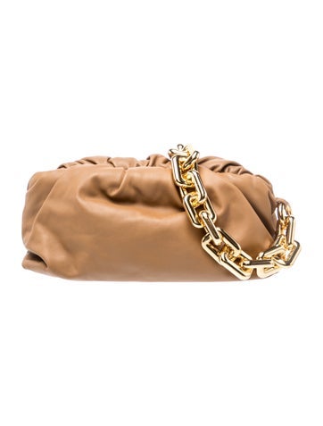 Leather Chain Pouch