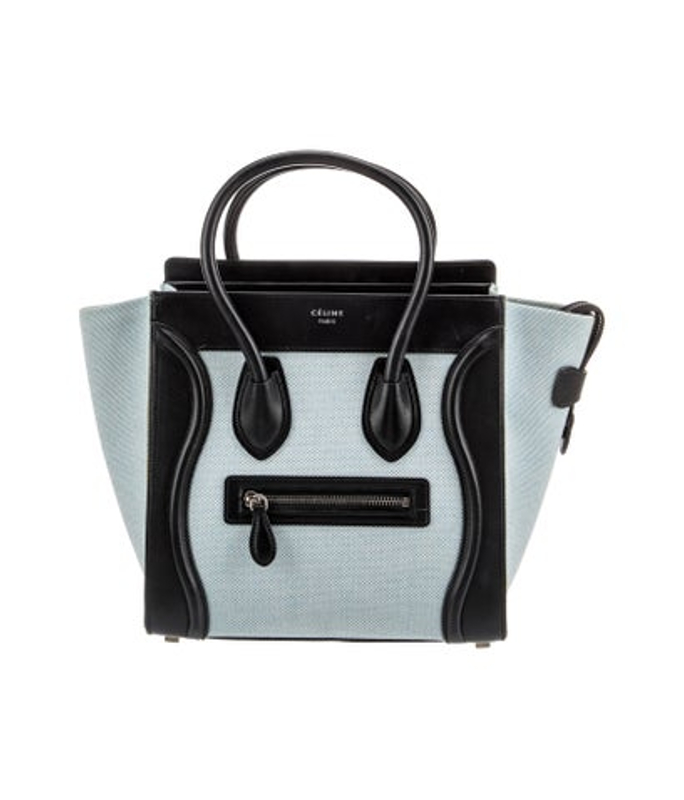Celine Leather Luggage Micro