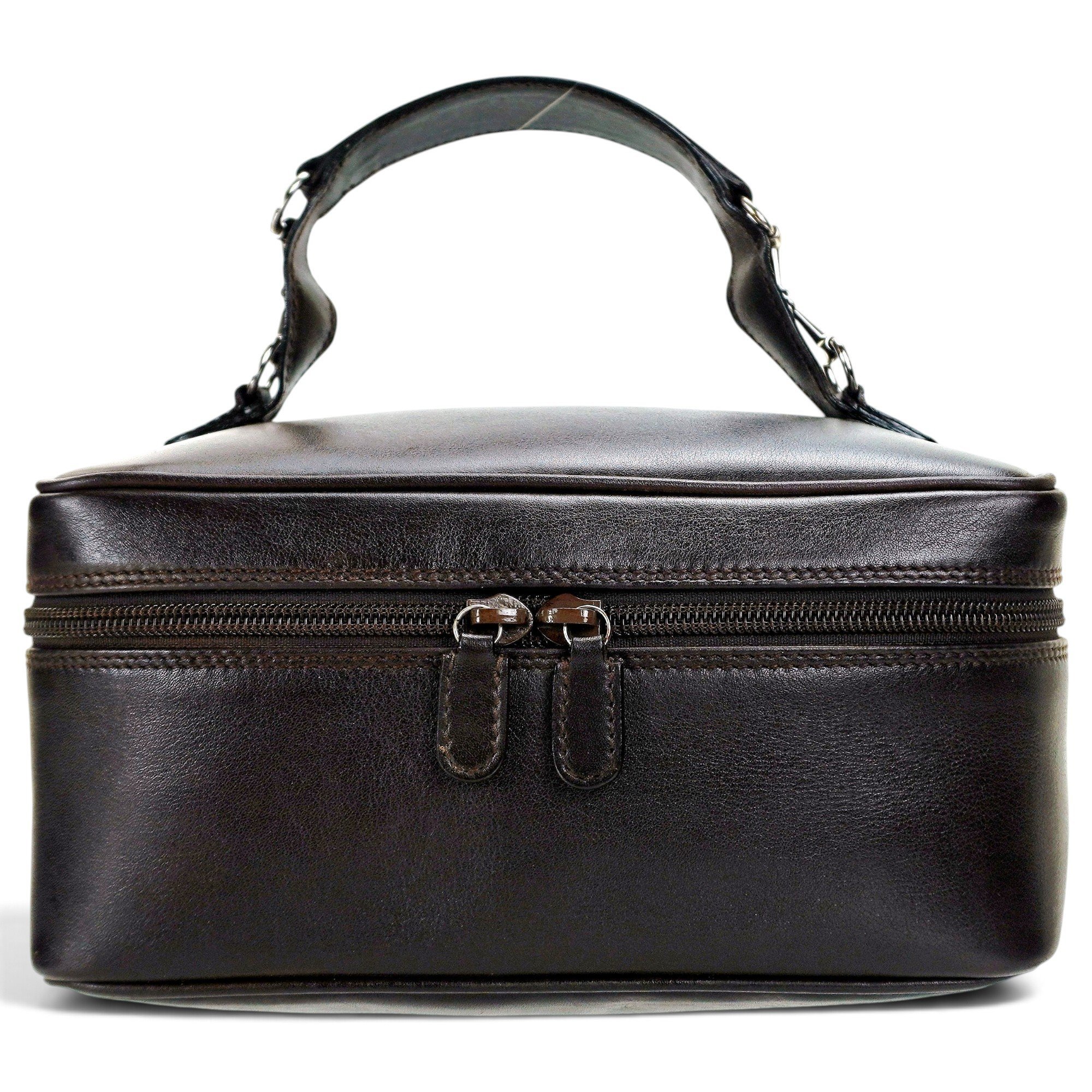 Leather tote