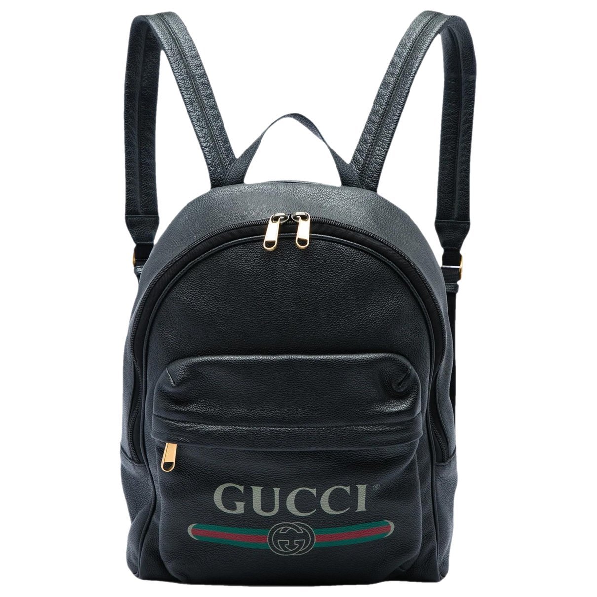 Gucci B leather handbag