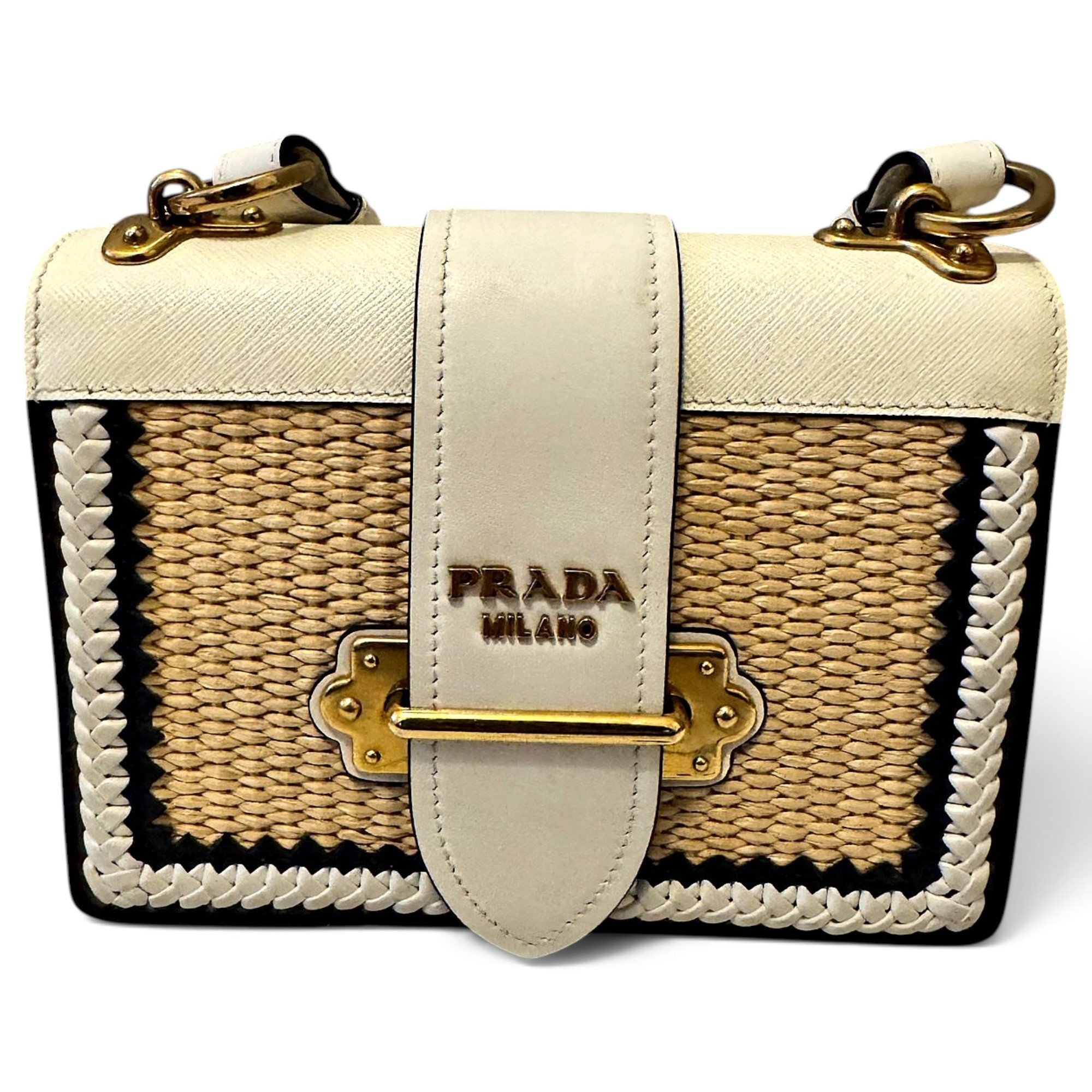 Cahier leather handbag