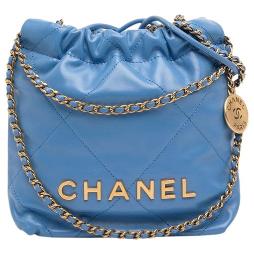 Chanel 22 leather satchel