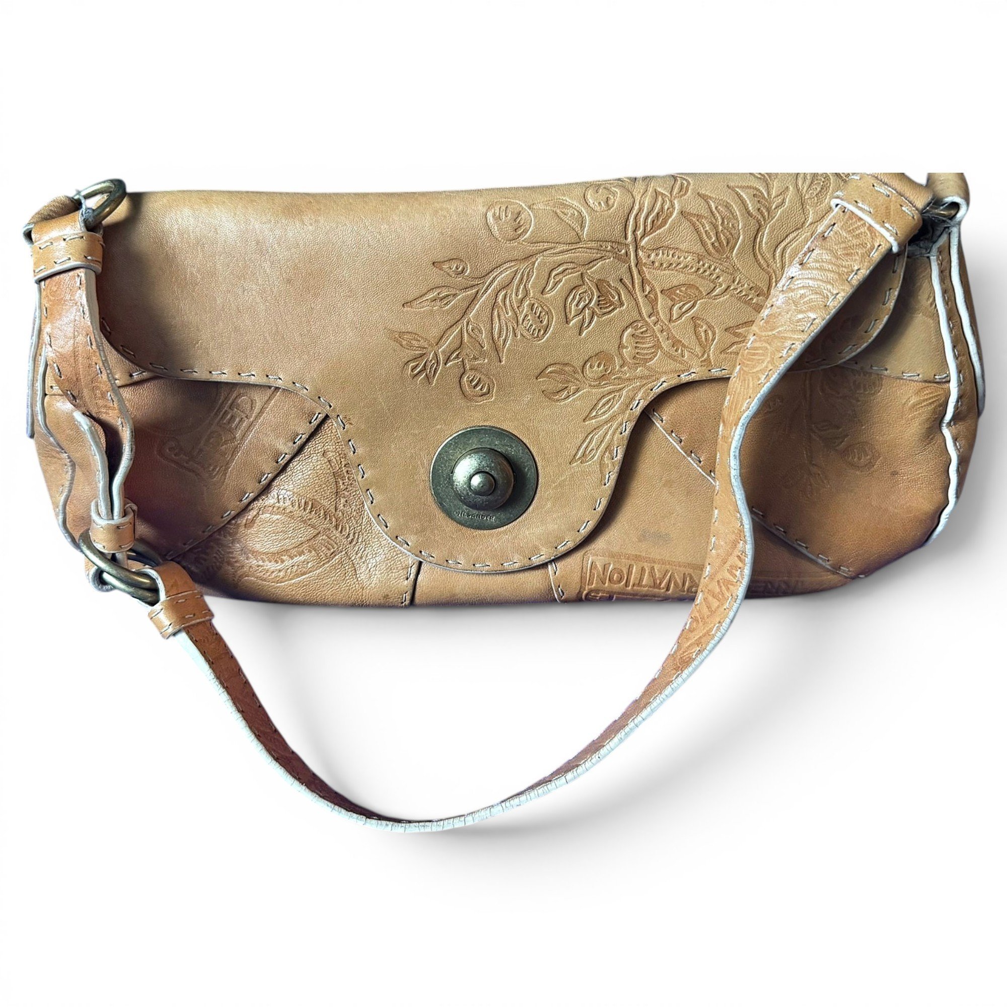 Goji leather handbag